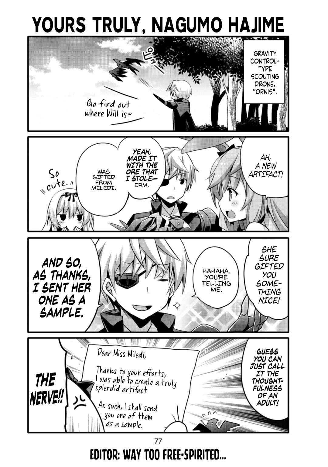 Page 3 Chapter 7 Arifureta Nichijou de Sekai Saikyou