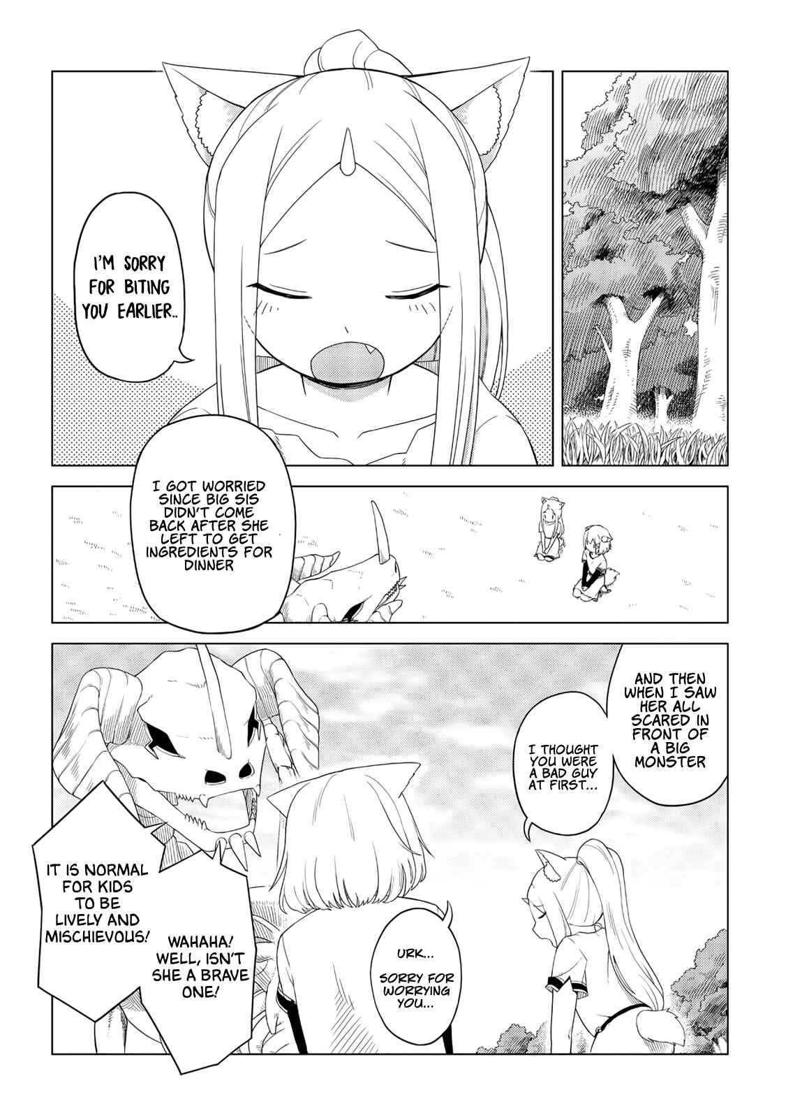Page 8 Chapter 2 The Dark Dragon King, Will Live a Slow Life