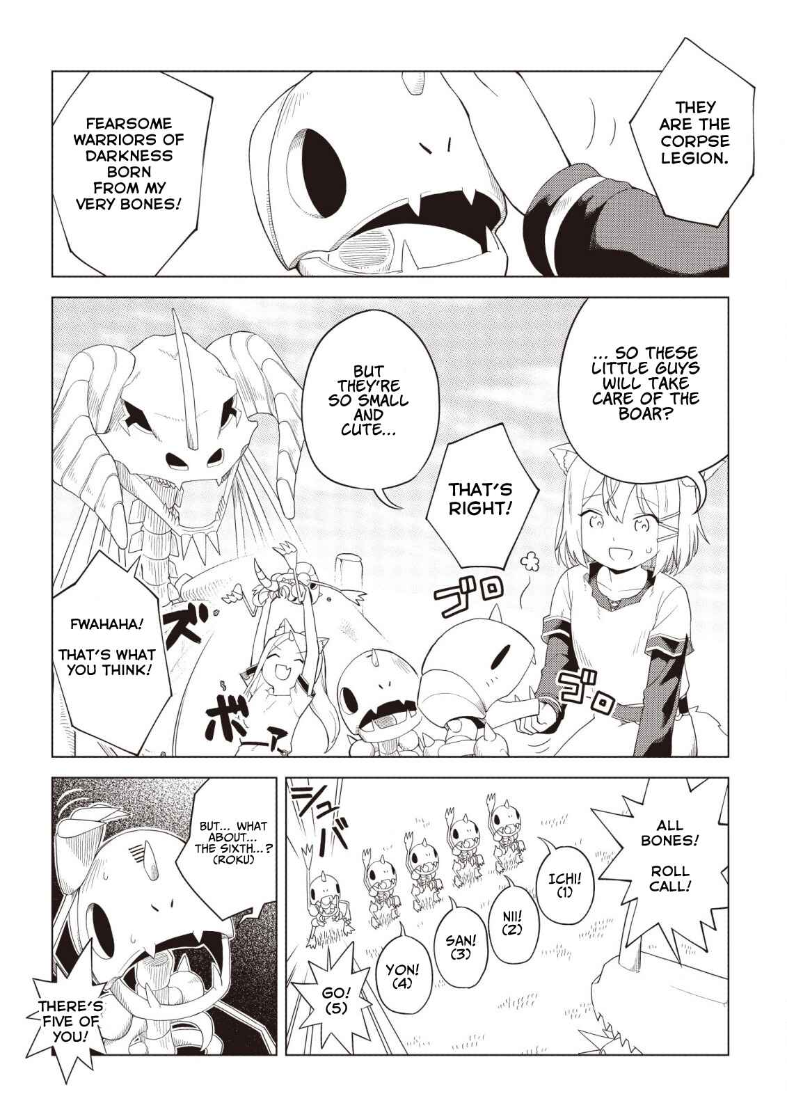 Page 4 Chapter 3 The Dark Dragon King, Will Live a Slow Life