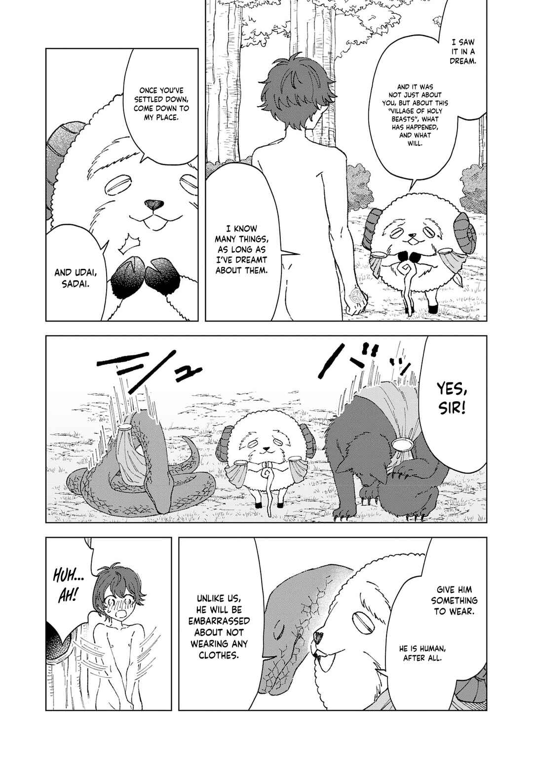 Page 6 Chapter 1.2 Seijuu ni Sodaterareta Shounen no Isekai Yururi Hourouki ~Kami-sama kara Moratta Cheat Mahou de, Nakama-tachi to Slow Life wo Mankitsu-chuu~