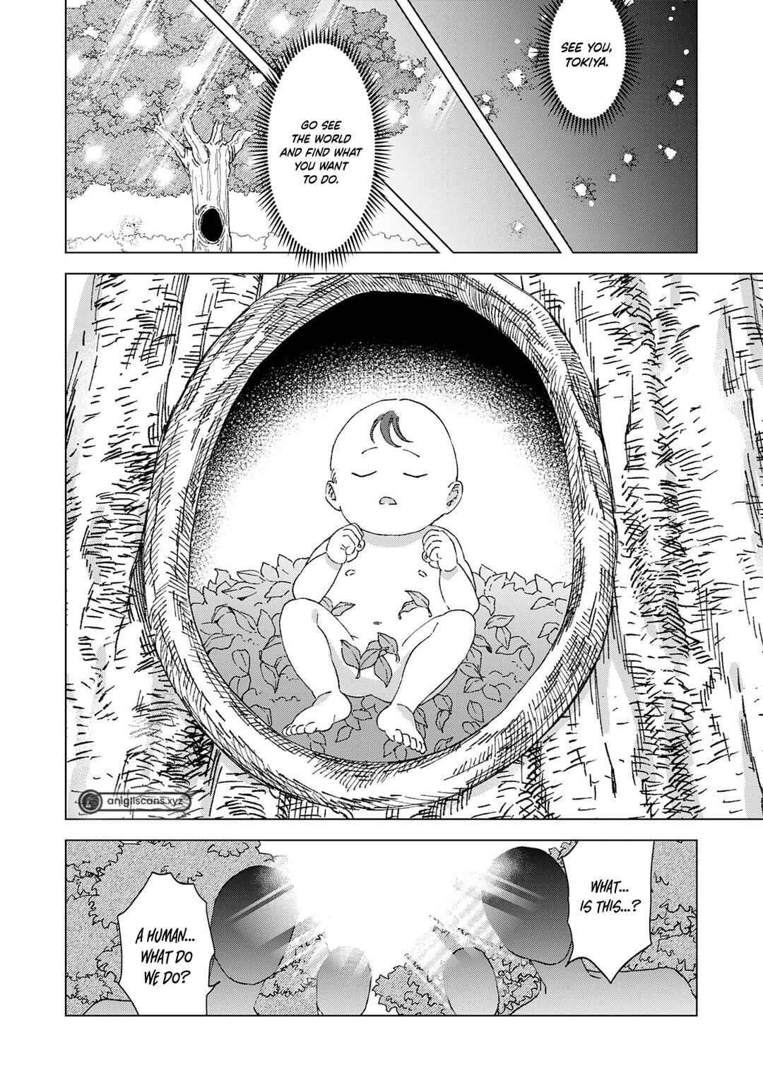 Page 14 Chapter 1.1 Seijuu ni Sodaterareta Shounen no Isekai Yururi Hourouki ~Kami-sama kara Moratta Cheat Mahou de, Nakama-tachi to Slow Life wo Mankitsu-chuu~
