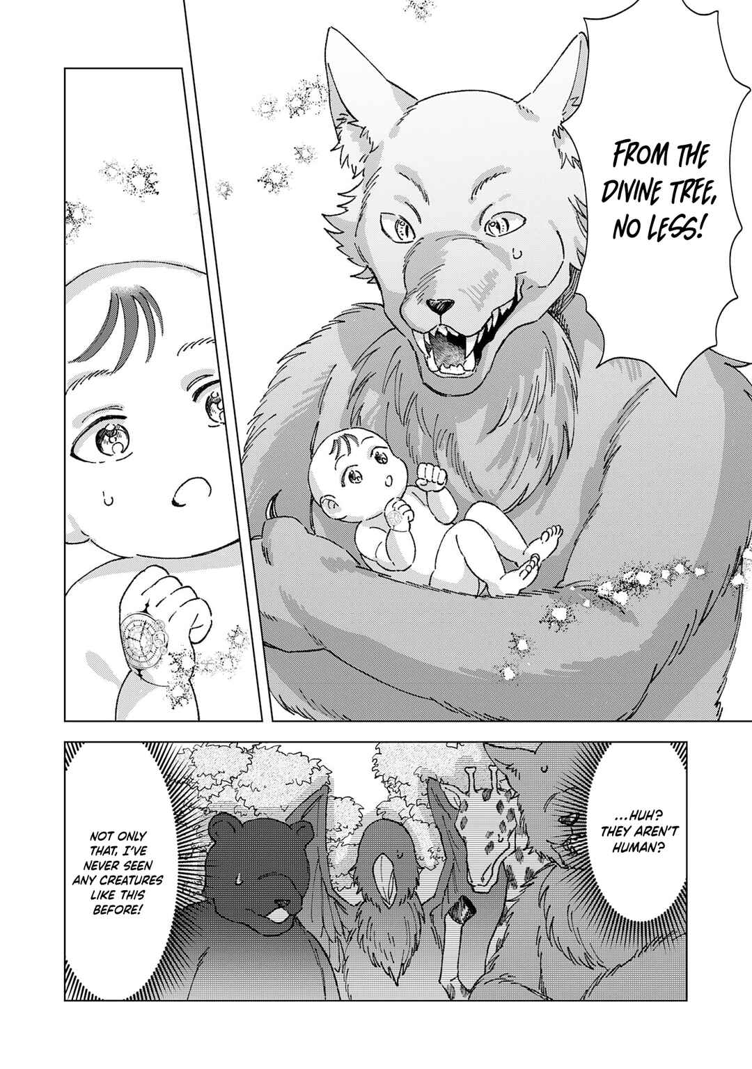 Page 16 Chapter 1.1 Seijuu ni Sodaterareta Shounen no Isekai Yururi Hourouki ~Kami-sama kara Moratta Cheat Mahou de, Nakama-tachi to Slow Life wo Mankitsu-chuu~