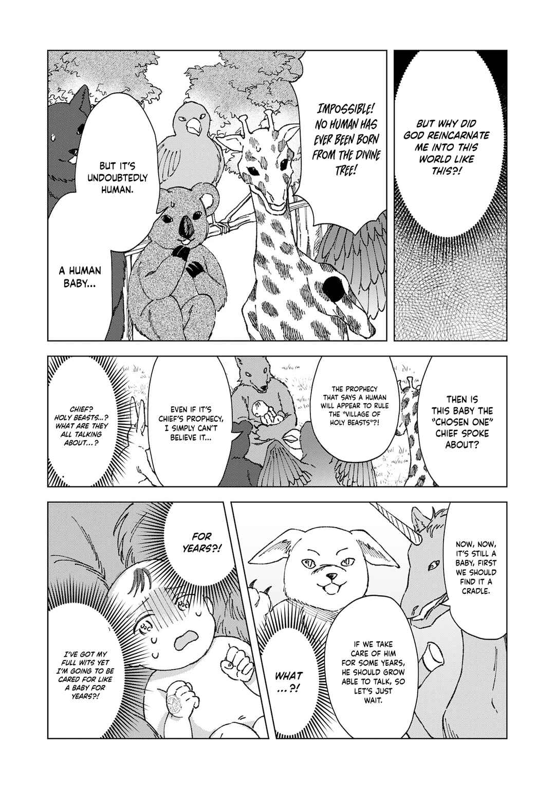 Page 17 Chapter 1.1 Seijuu ni Sodaterareta Shounen no Isekai Yururi Hourouki ~Kami-sama kara Moratta Cheat Mahou de, Nakama-tachi to Slow Life wo Mankitsu-chuu~