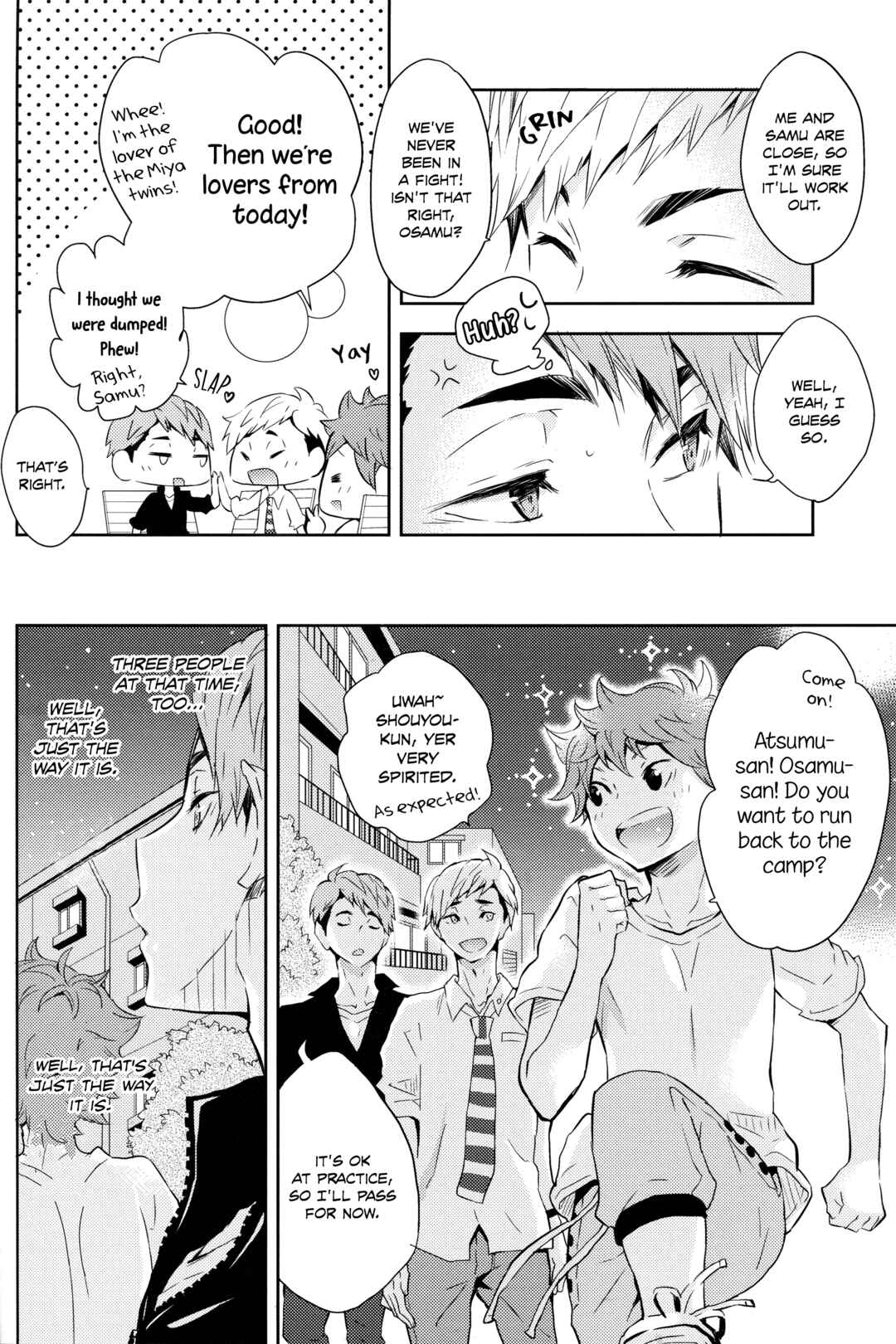 Page 14 Chapter Unknown_9dda Haikyu!! - Futari Kareshi (Doujinshi)
