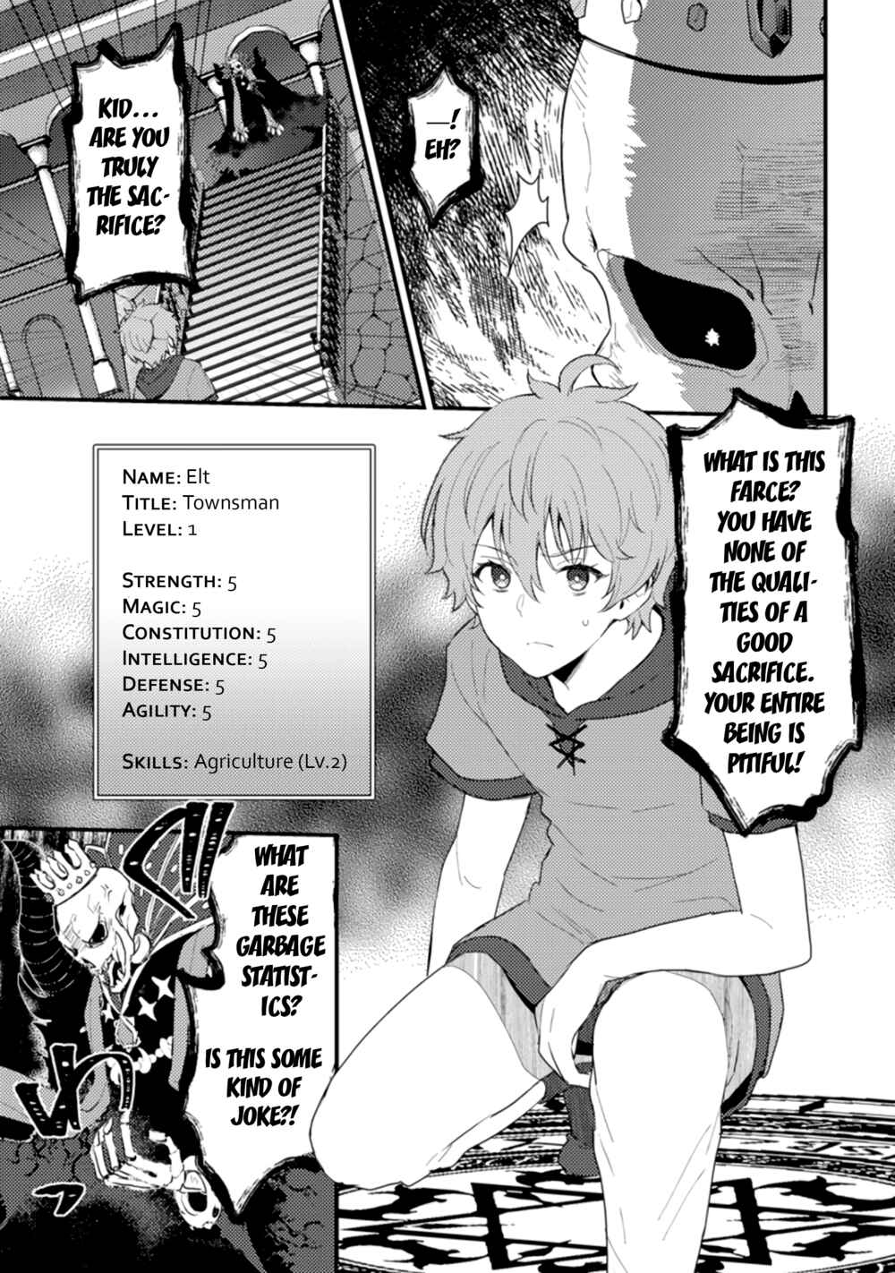 Page 5 Chapter 1.1 Ikenie ni Natta Ore ga Nazeka Jashin wo Horoboshite Shimatta Ken