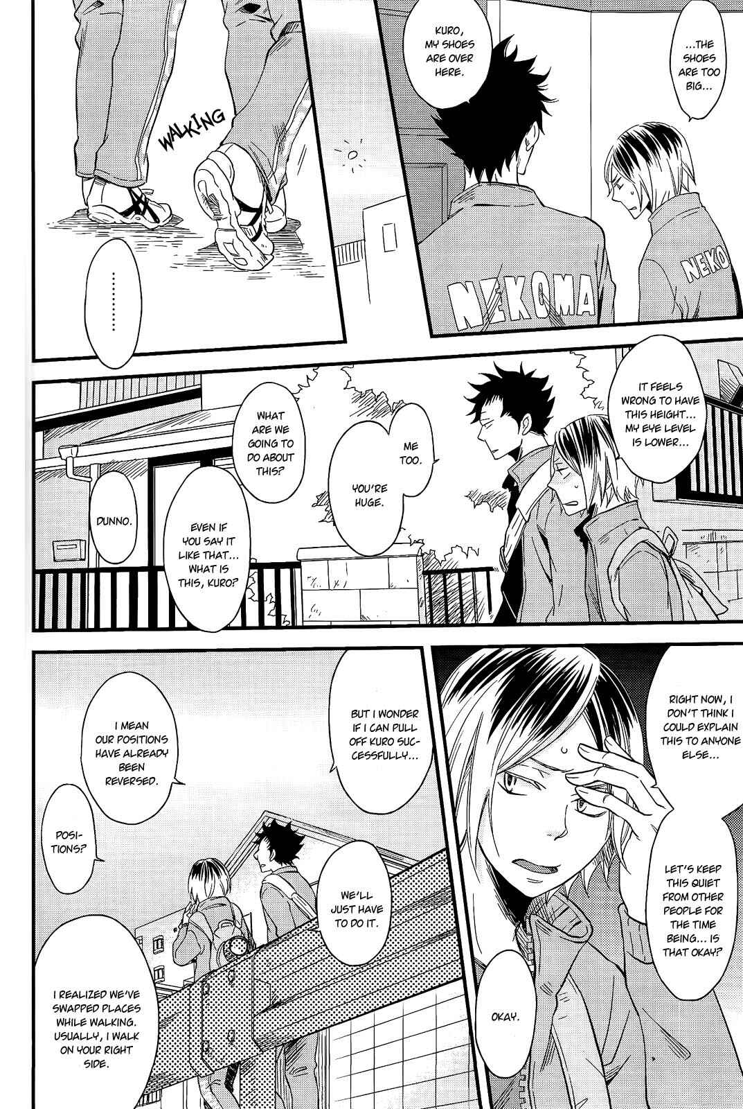Page 10 Chapter 4.1 Haikyuu!! - Cat Out Of The Bag (Doujinshi)