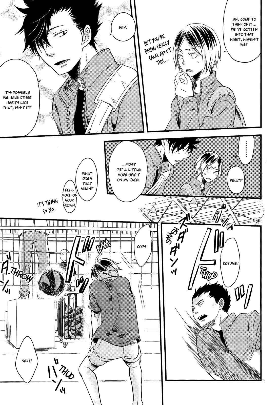 Page 11 Chapter 4.1 Haikyuu!! - Cat Out Of The Bag (Doujinshi)