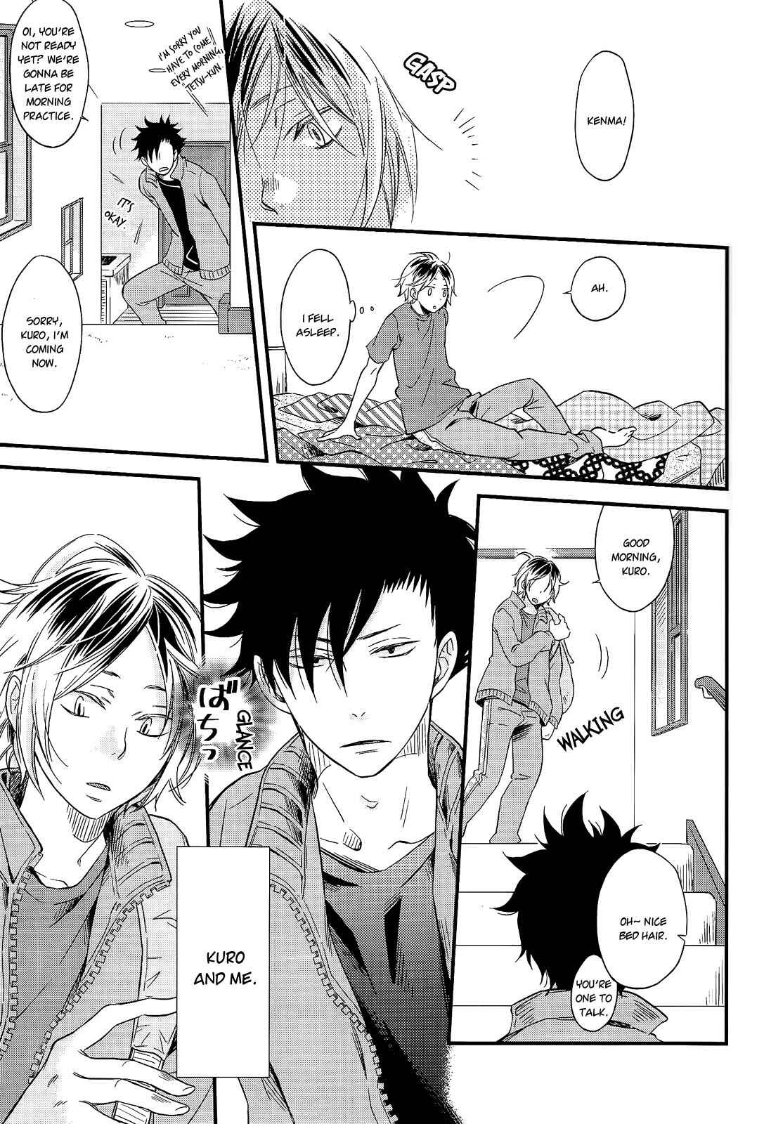 Page 5 Chapter 4.1 Haikyuu!! - Cat Out Of The Bag (Doujinshi)