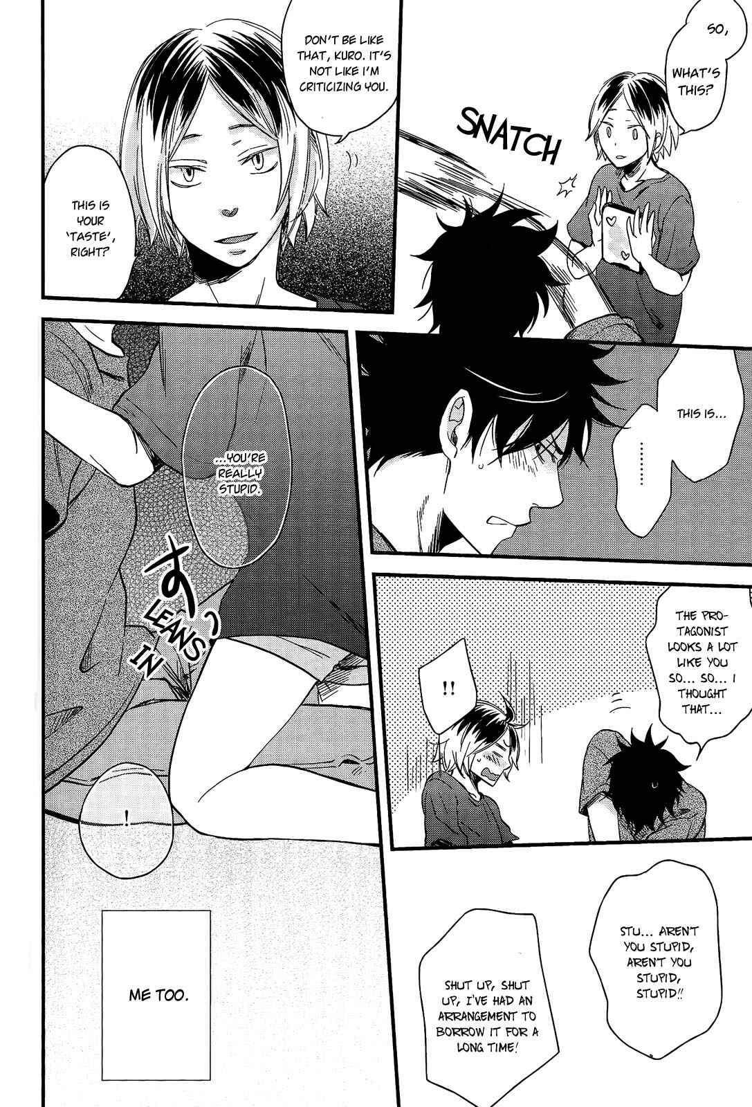 Page 15 Chapter 4.2 Haikyuu!! - Cat Out Of The Bag (Doujinshi)