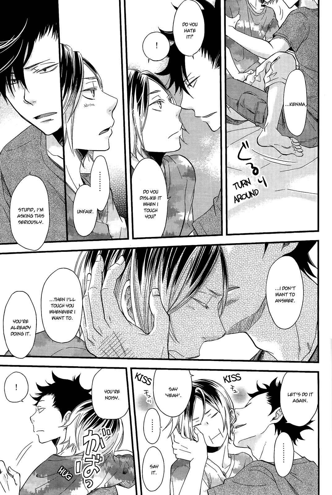 Page 22 Chapter 4.2 Haikyuu!! - Cat Out Of The Bag (Doujinshi)
