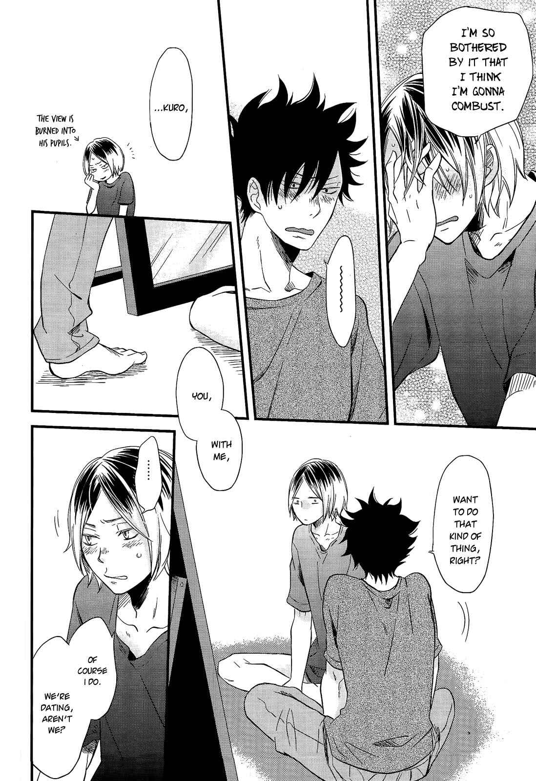 Page 9 Chapter 4.2 Haikyuu!! - Cat Out Of The Bag (Doujinshi)