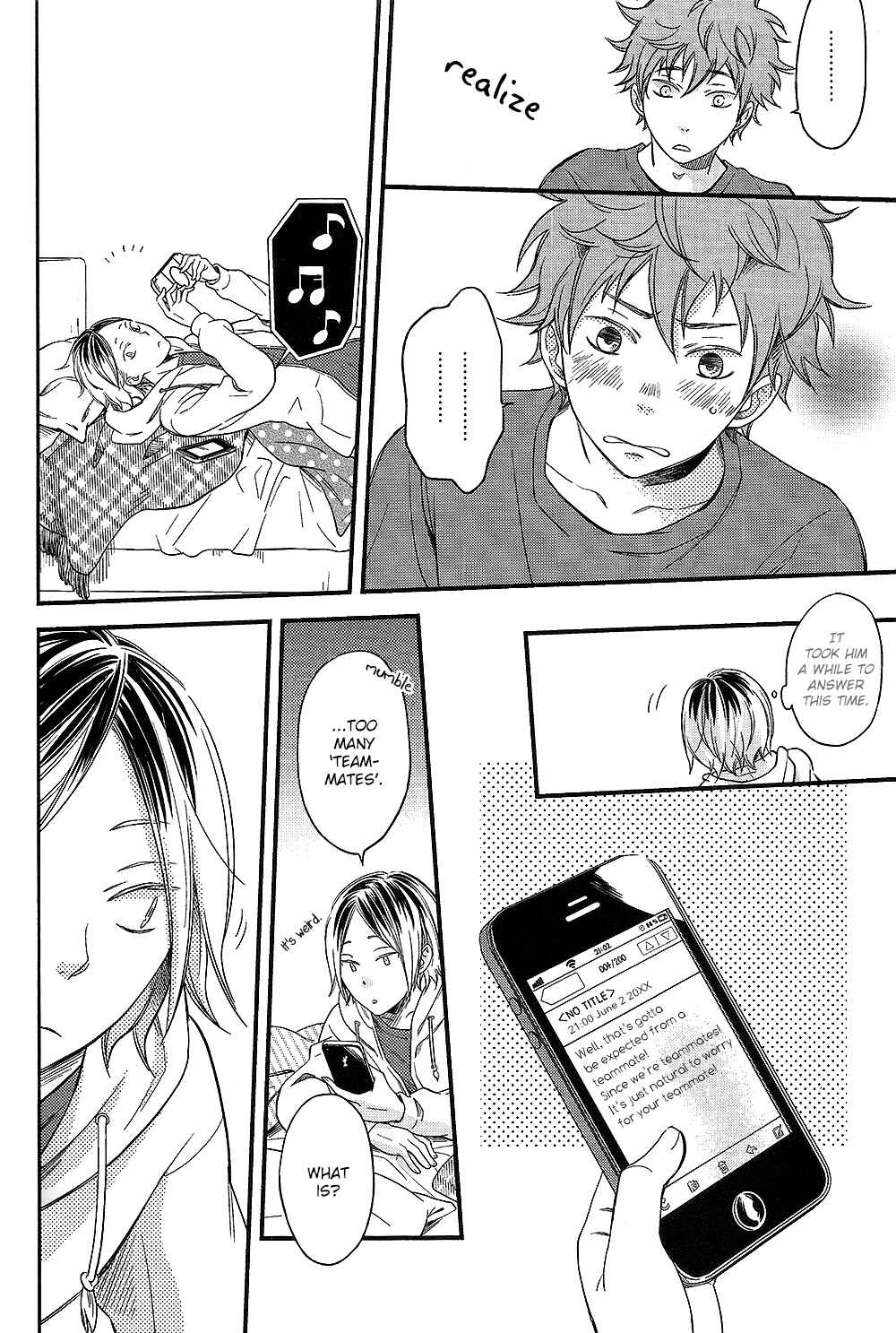 Page 11 Chapter 3 Haikyuu!! - Cat Out Of The Bag (Doujinshi)