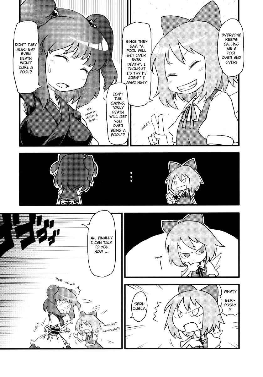 Page 5 Chapter Unknown_a261 Touhou - THE Cirno (Doujinshi)