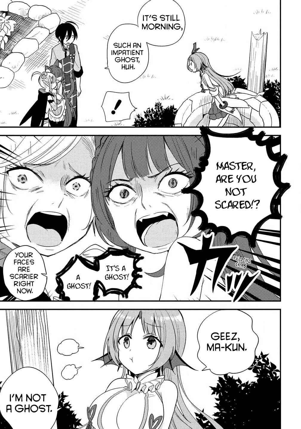 Page 3 Chapter 14 Isekai de Kojiin wo Hiraita kedo, Naze ka Darehitori Sudatou to Shinai Ken