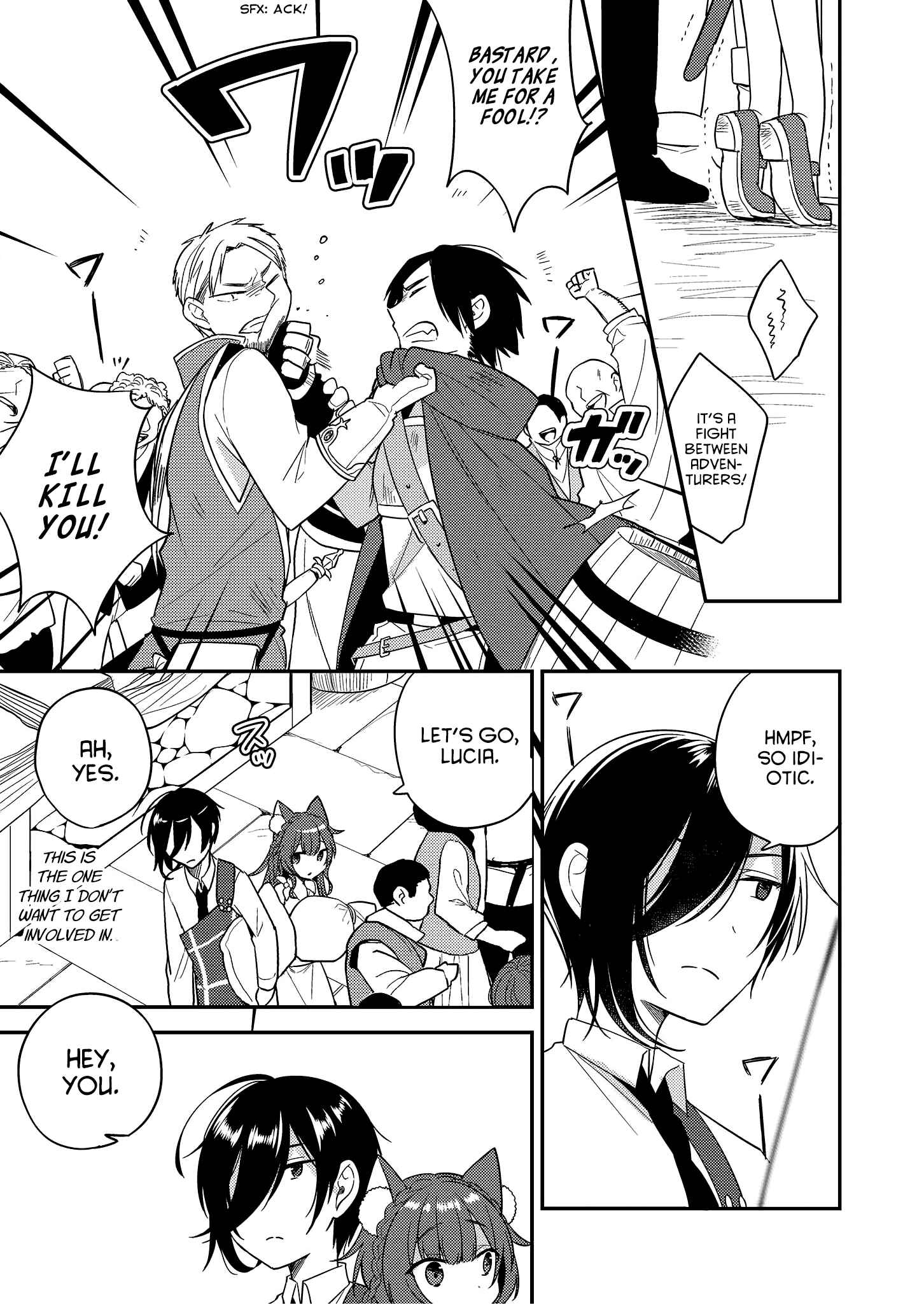Page 15 Chapter 3 Isekai de Kojiin wo Hiraita kedo, Naze ka Darehitori Sudatou to Shinai Ken