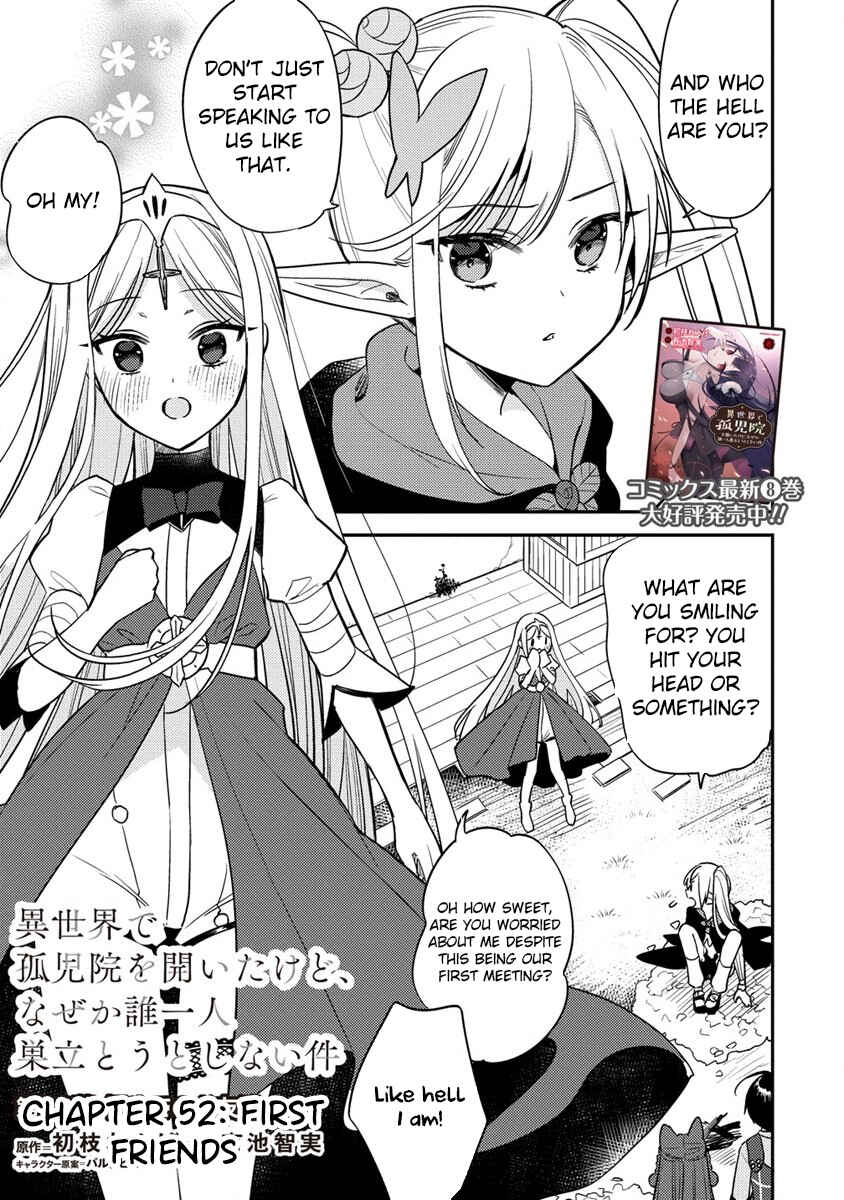 Page 2 Chapter 52 Isekai de Kojiin wo Hiraita kedo, Naze ka Darehitori Sudatou to Shinai Ken