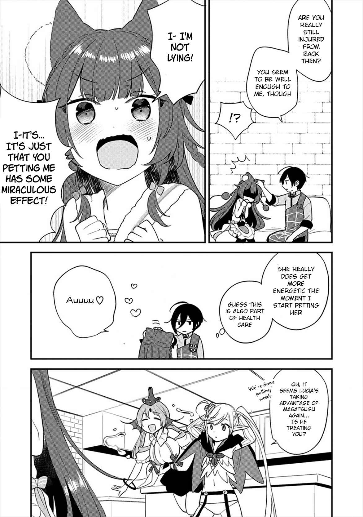 Page 4 Chapter 34 Isekai de Kojiin wo Hiraita kedo, Naze ka Darehitori Sudatou to Shinai Ken