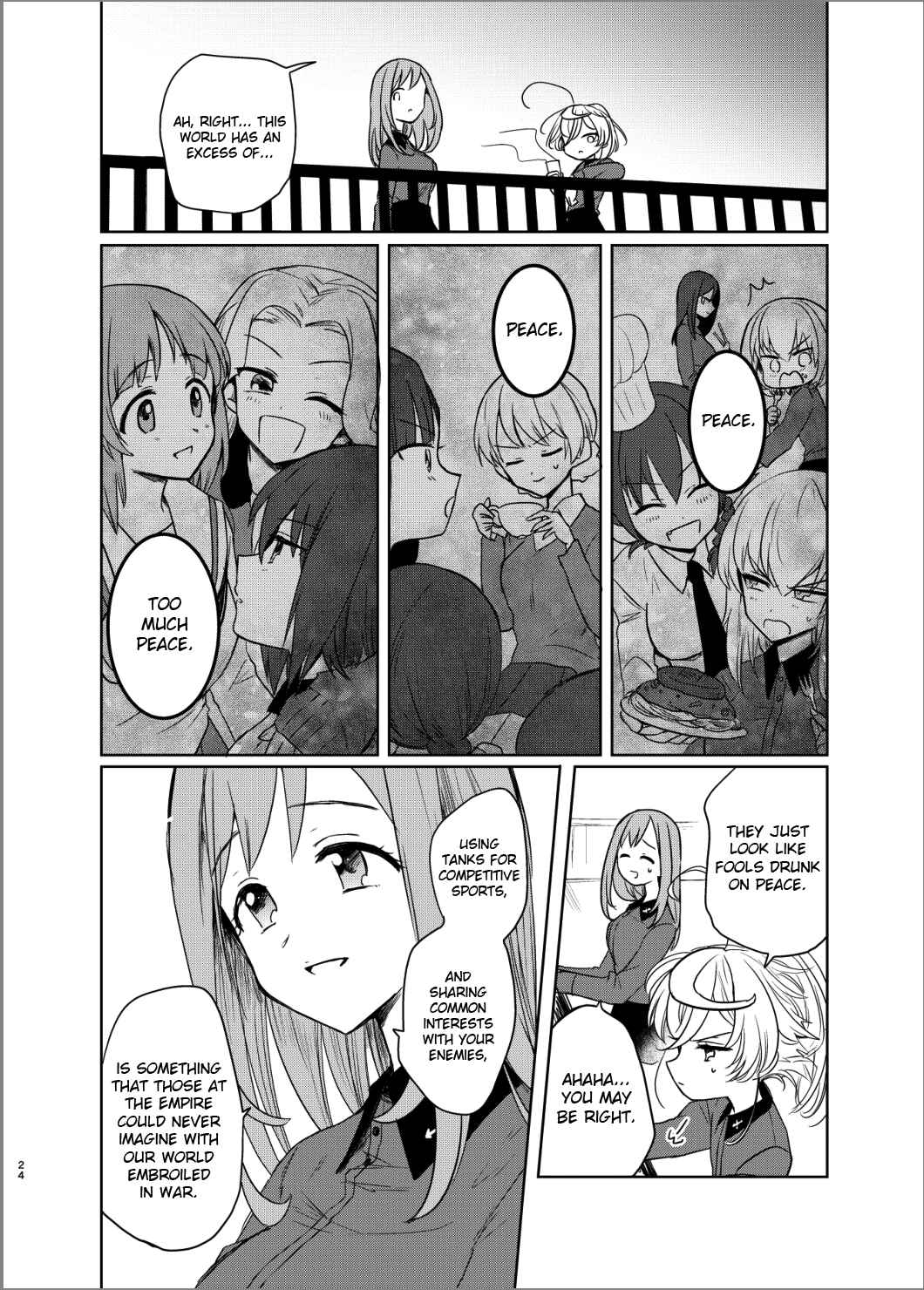 Page 23 Chapter Unknown_6e58 A Little Girl Takes Up Senshado - Youjo Senki x Girls und Panzer (Doujinshi)