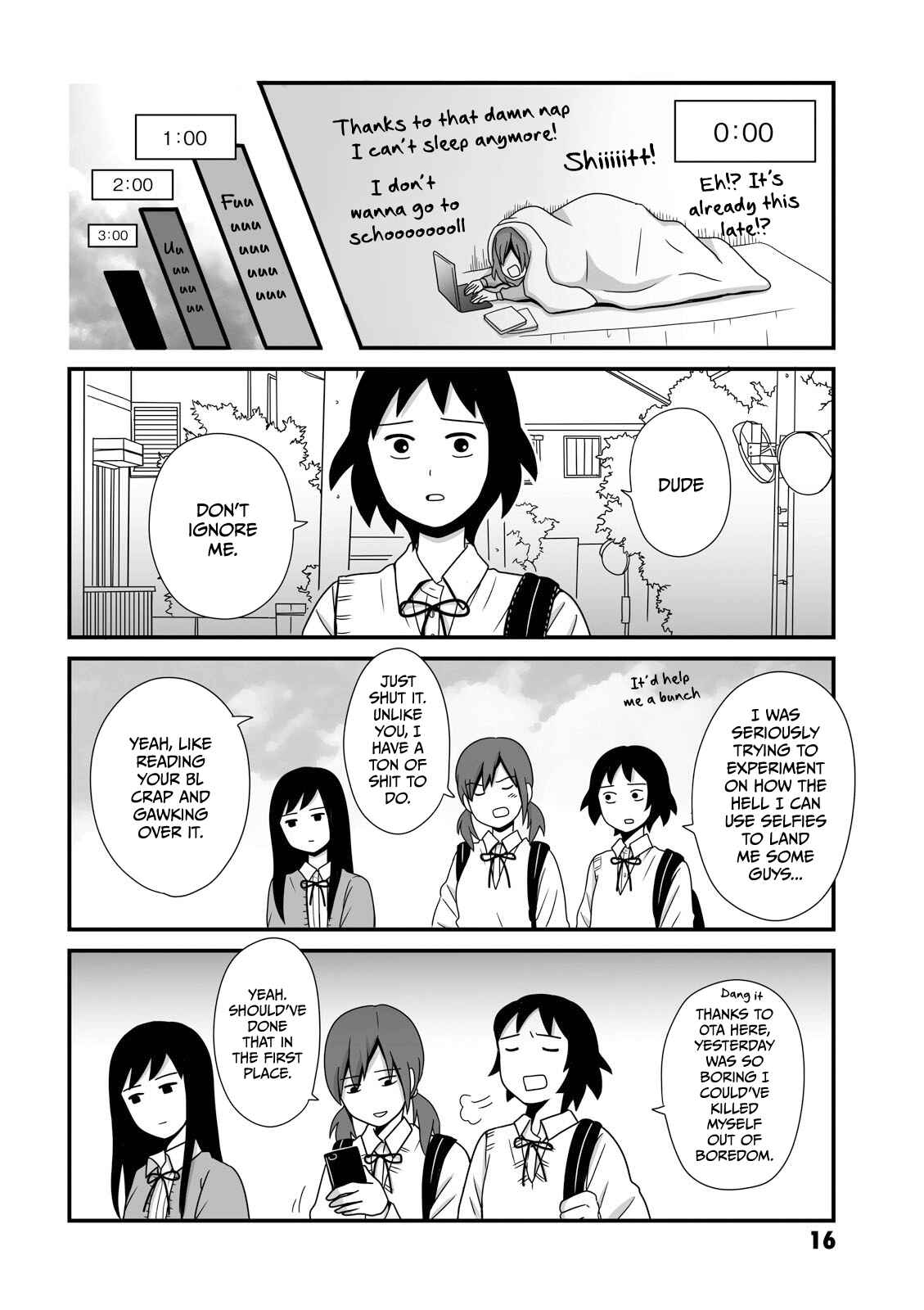 Page 4 Chapter 3 Joshikousei no Mudazukai