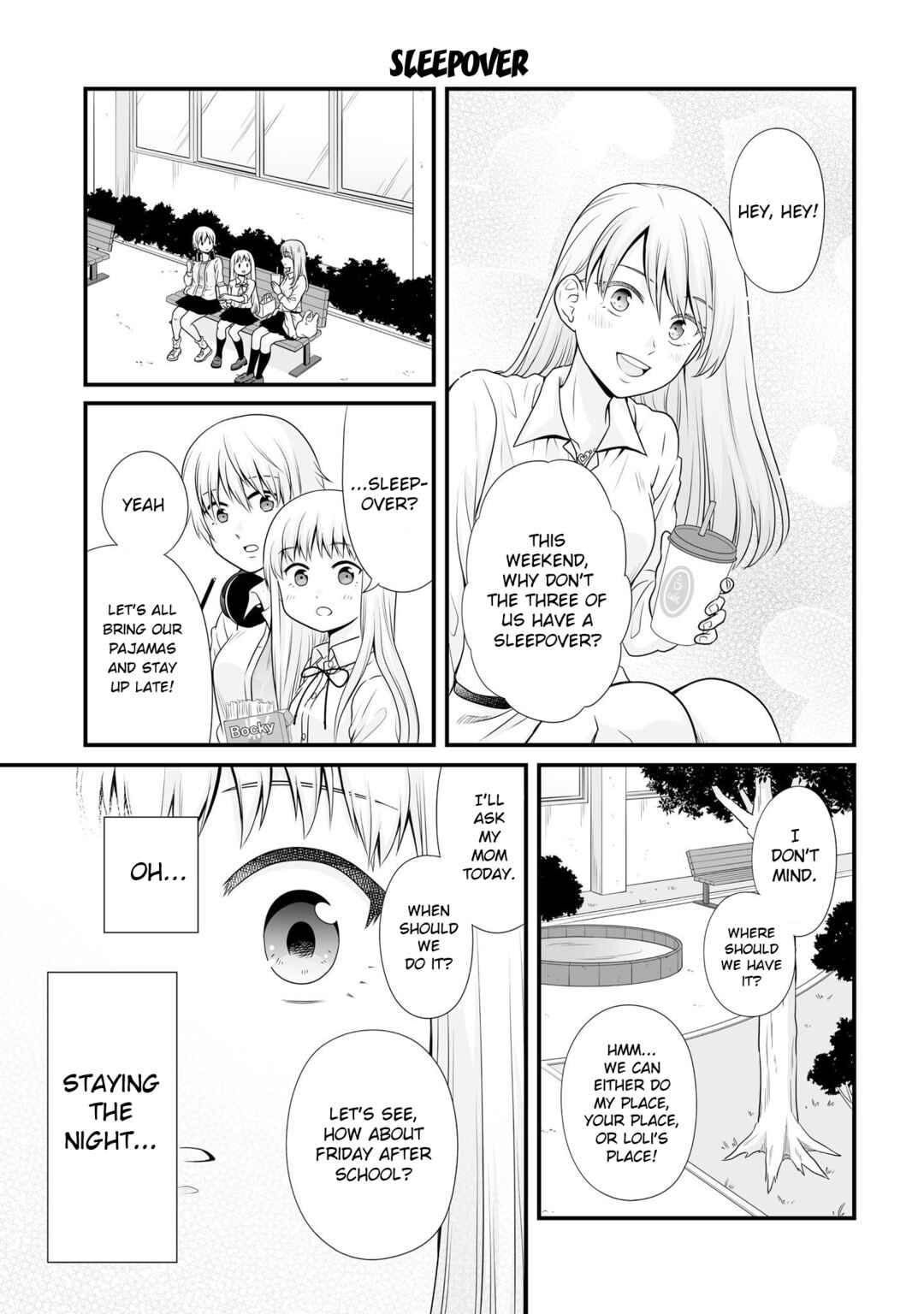 Page 1 Chapter 95 Joshikousei no Mudazukai