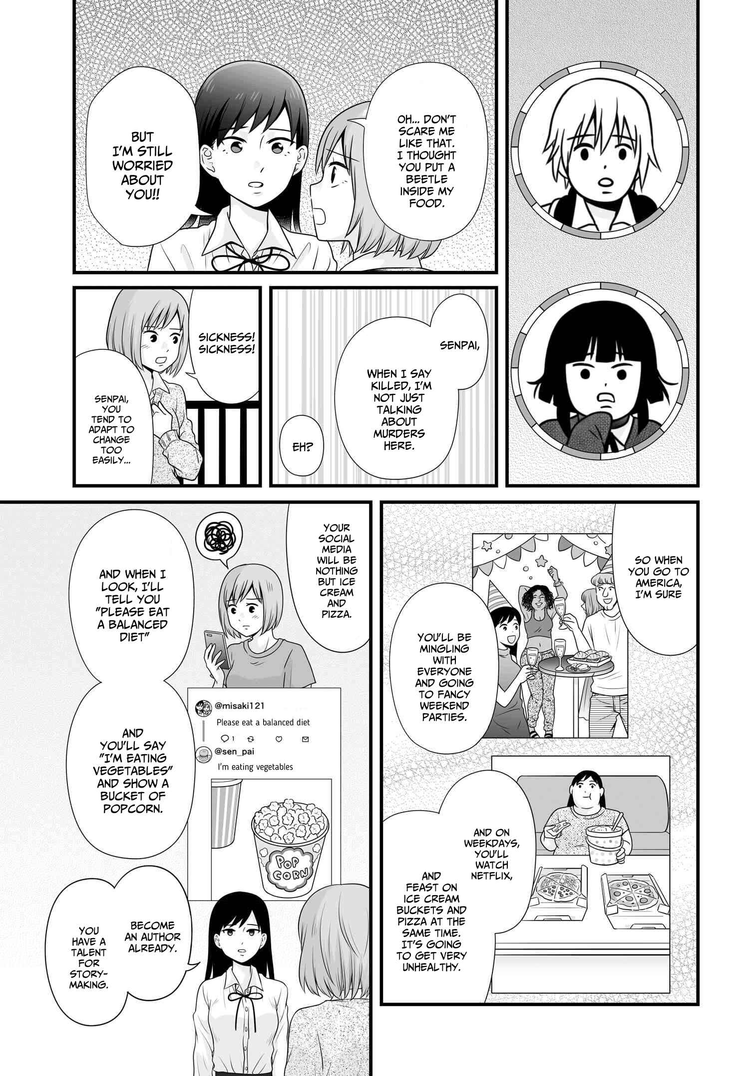 Page 9 Chapter 93 Joshikousei no Mudazukai