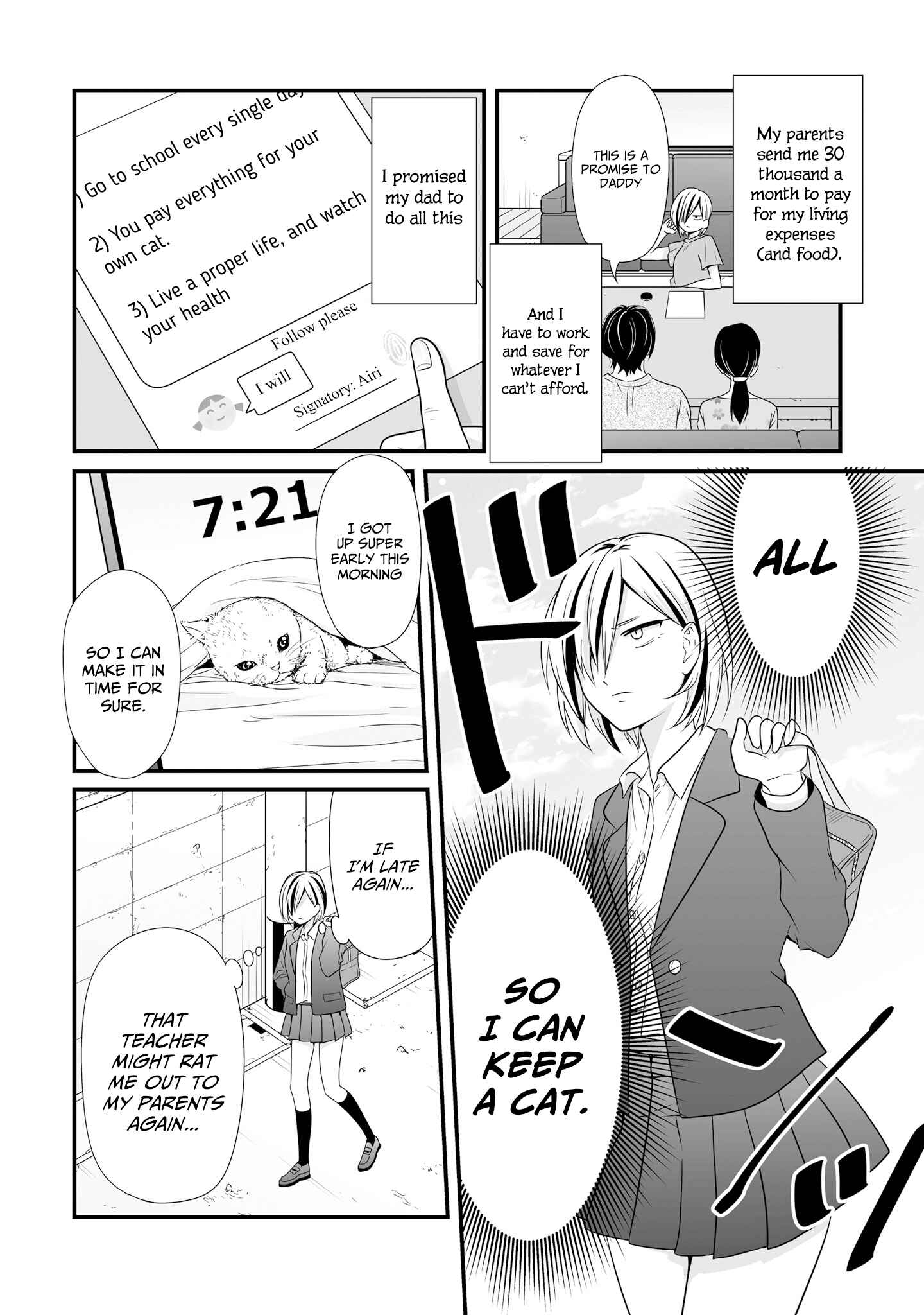 Page 2 Chapter 68 Joshikousei no Mudazukai