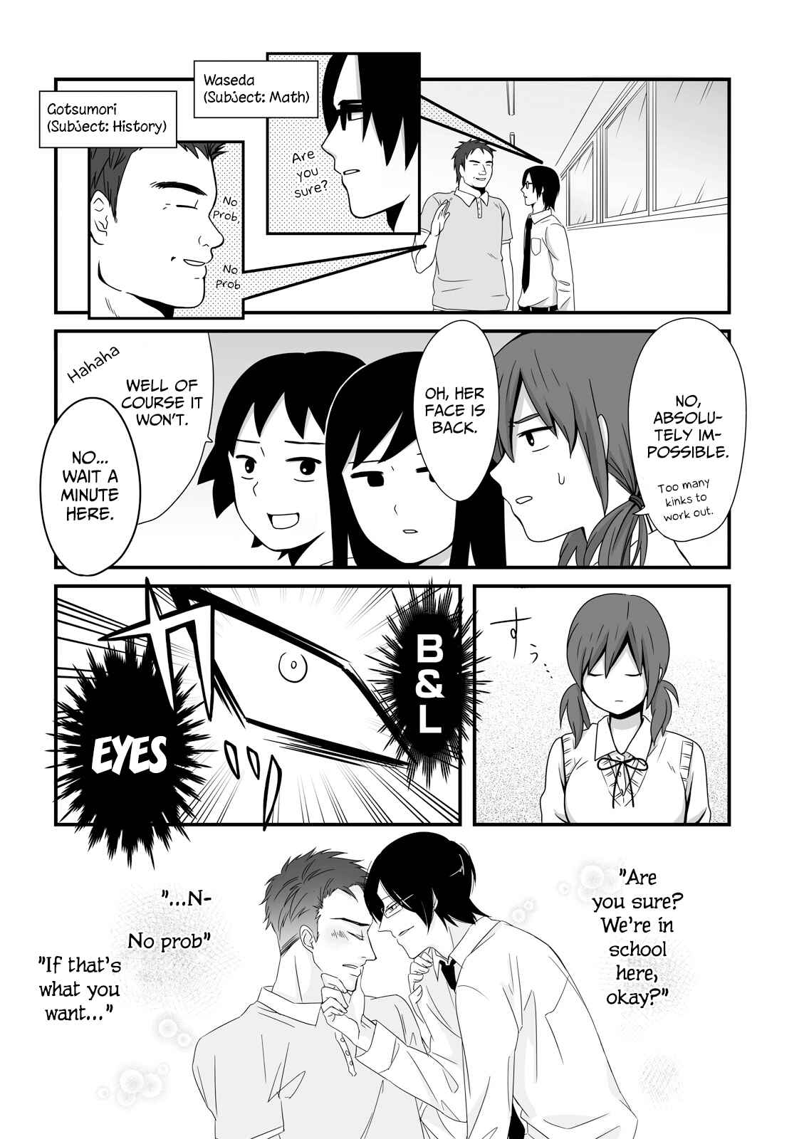 Page 4 Chapter 26 Joshikousei no Mudazukai
