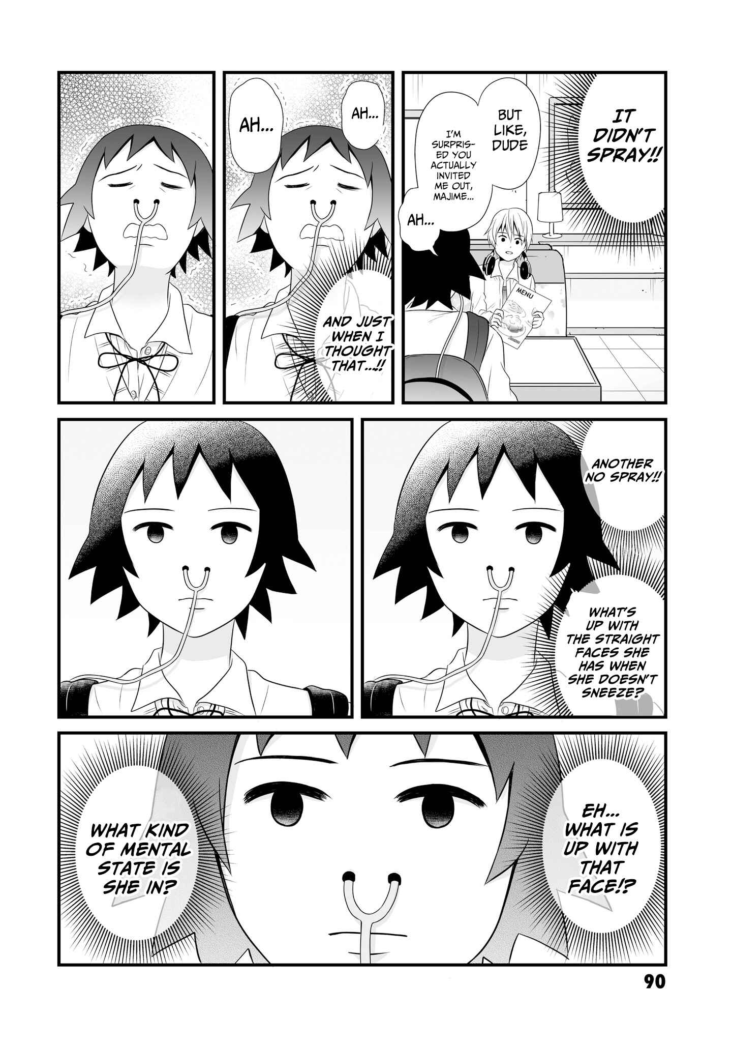 Page 12 Chapter 61 Joshikousei no Mudazukai