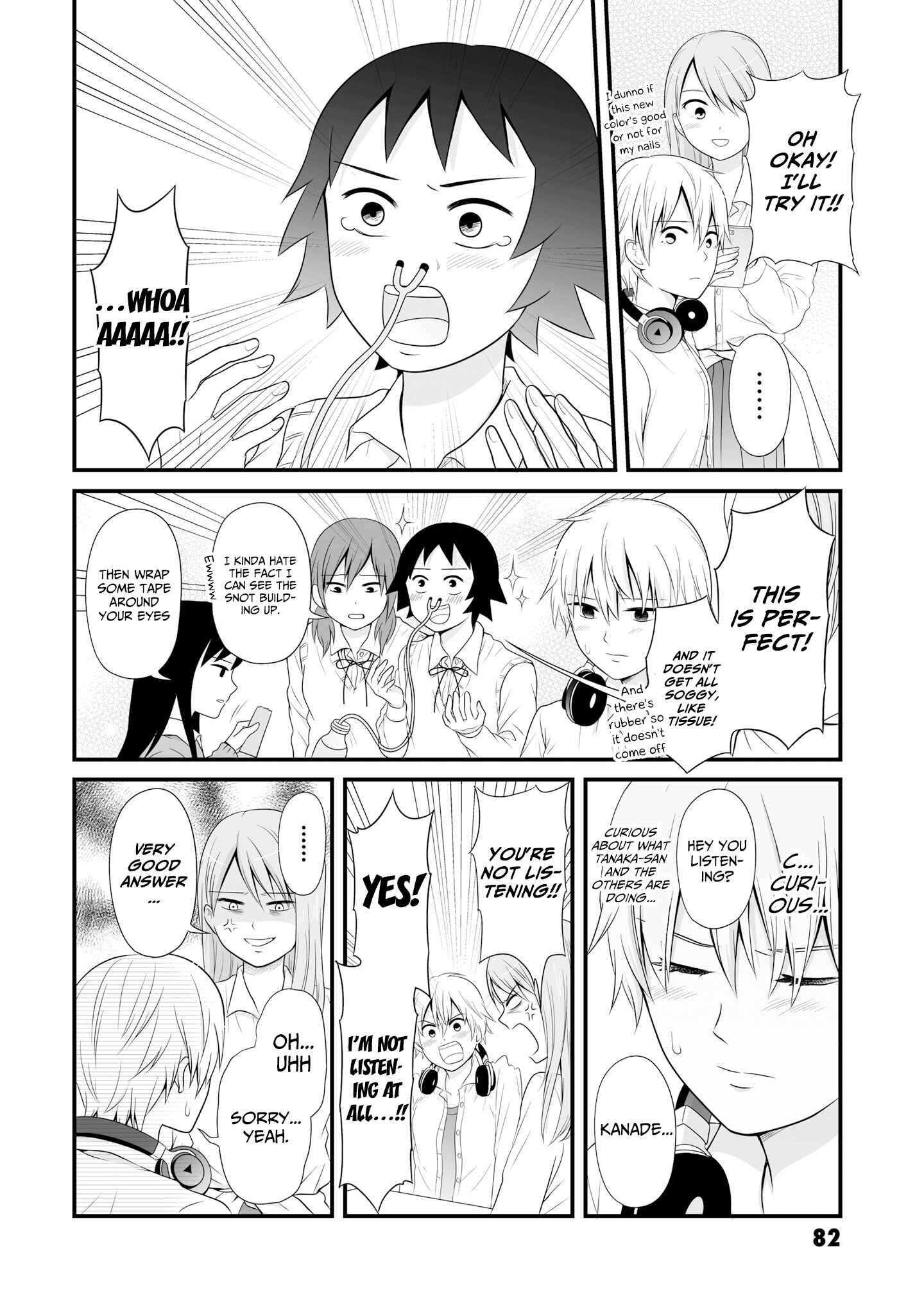 Page 4 Chapter 61 Joshikousei no Mudazukai