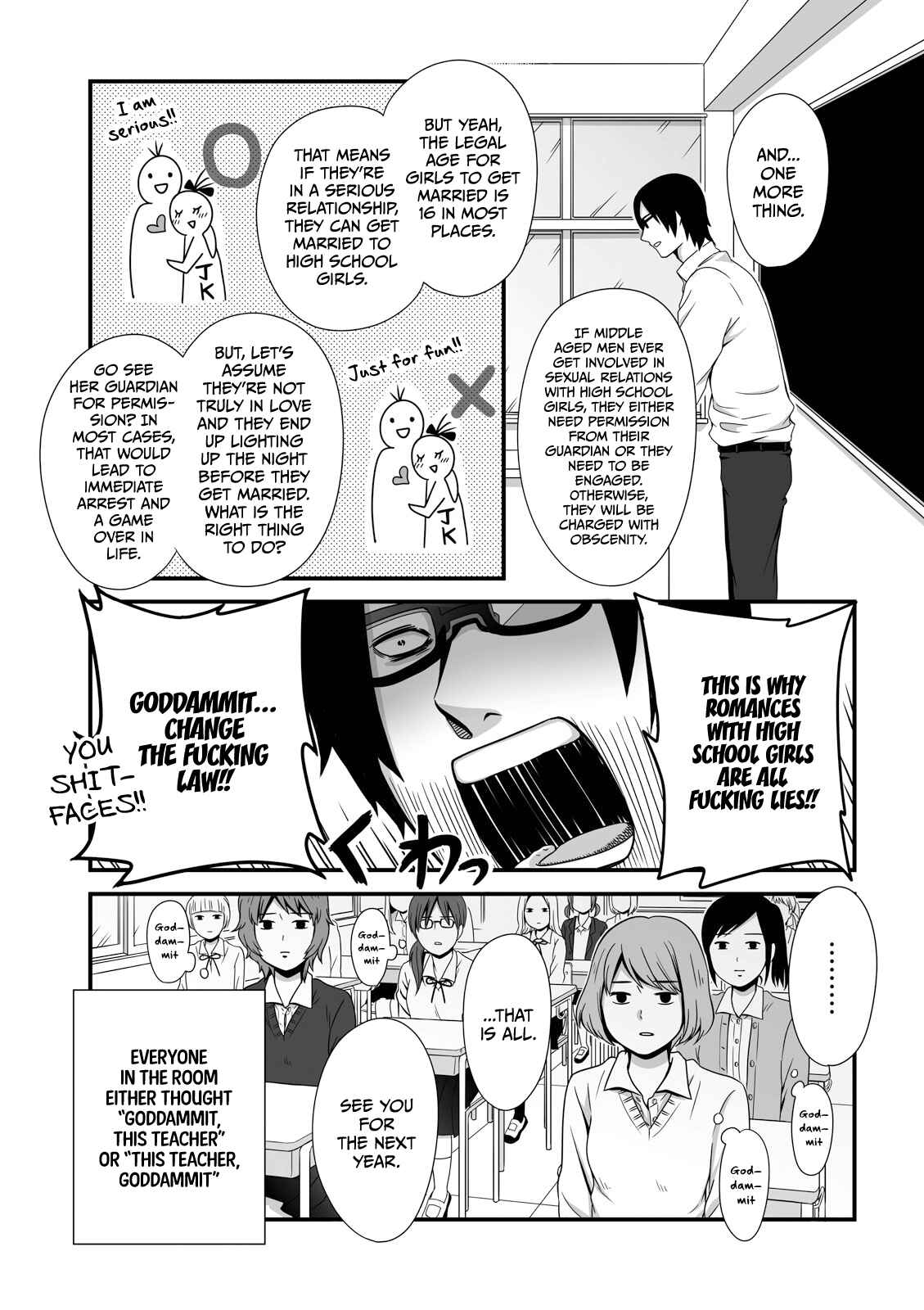 Page 3 Chapter 7 Joshikousei no Mudazukai