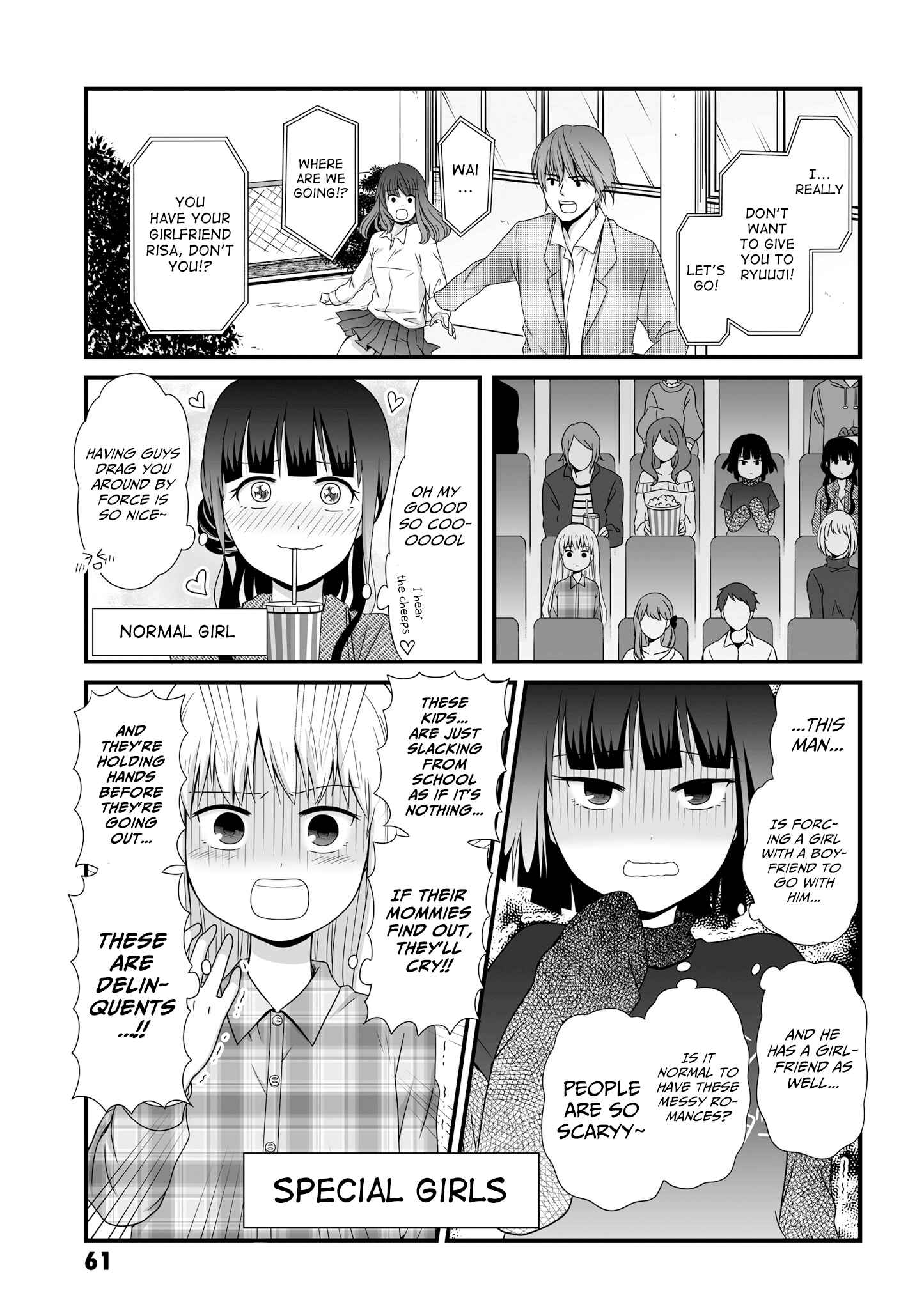 Page 3 Chapter 50 Joshikousei no Mudazukai