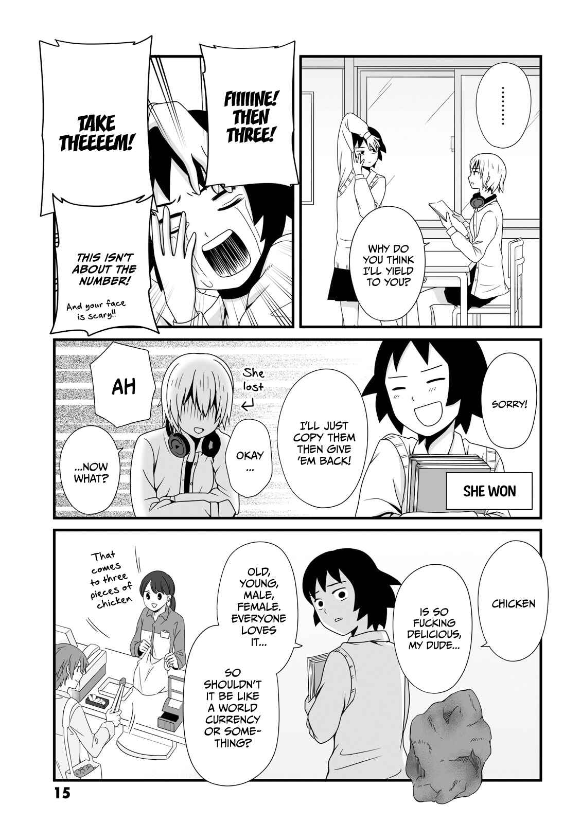 Page 5 Chapter 18 Joshikousei no Mudazukai