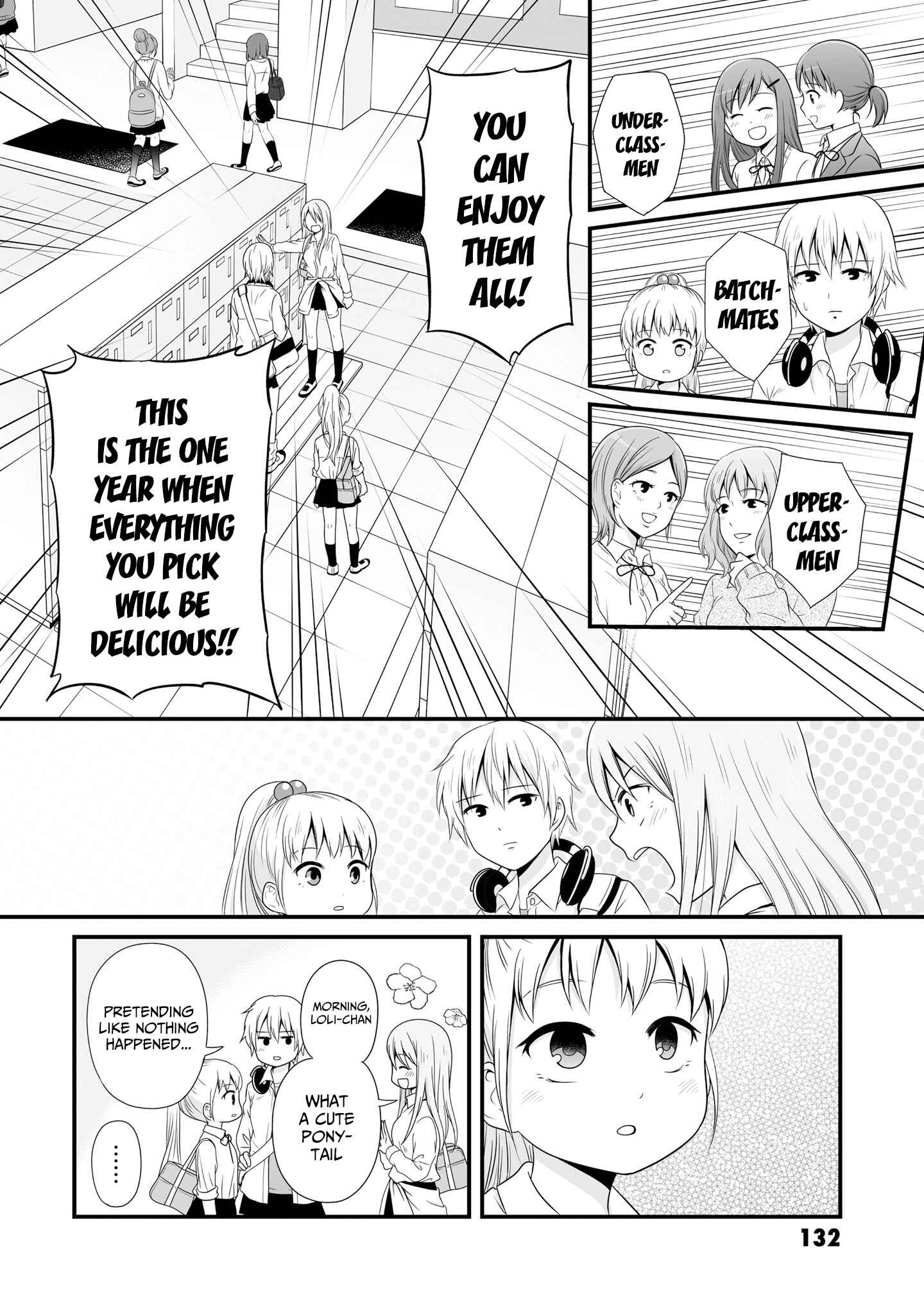 Page 4 Chapter 64 Joshikousei no Mudazukai