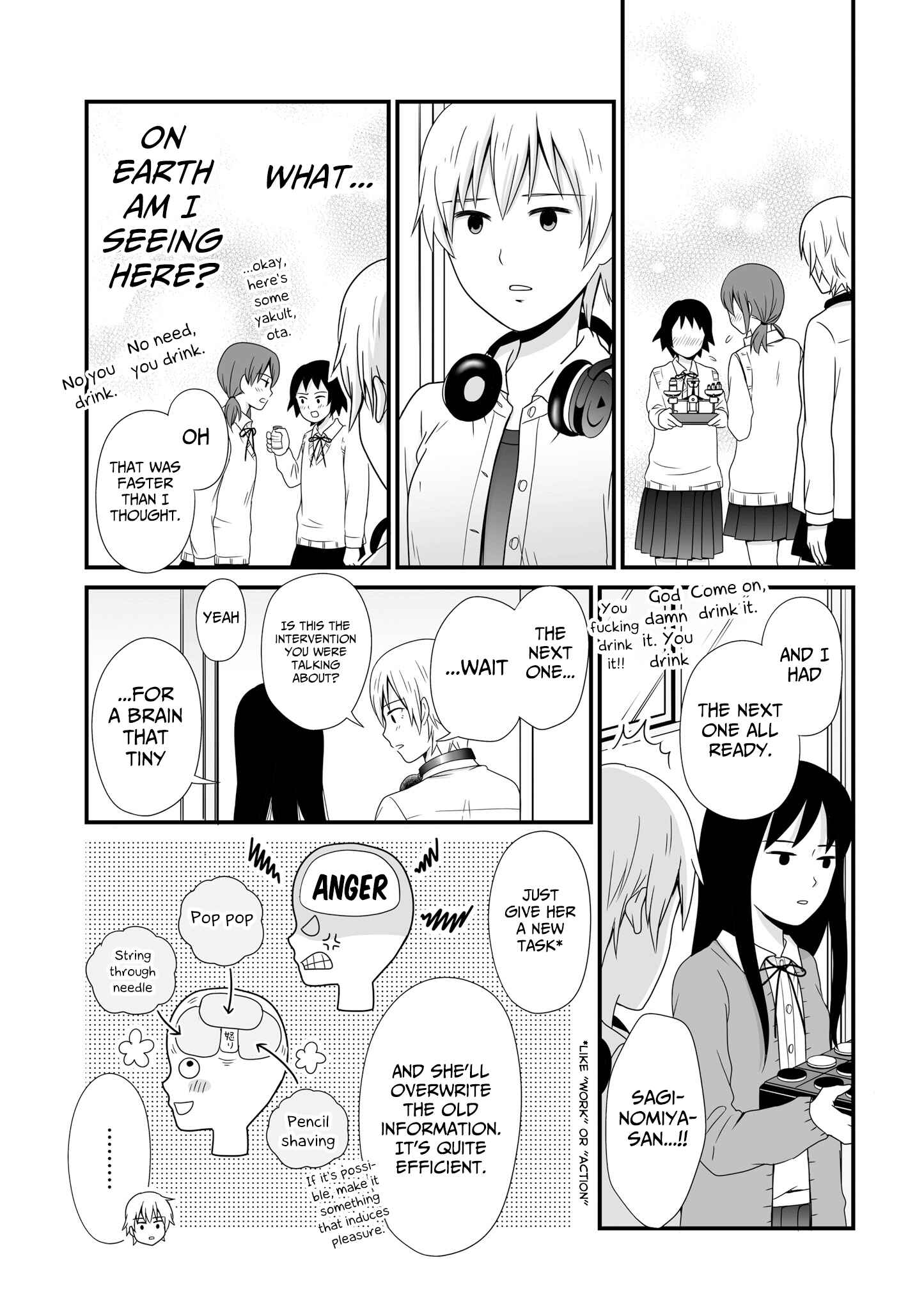 Page 9 Chapter 55 Joshikousei no Mudazukai