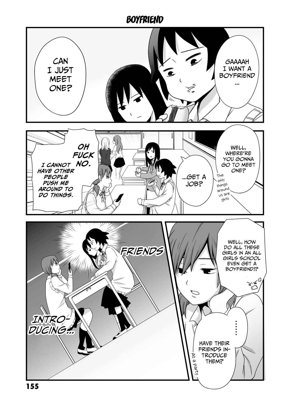 Page 1 Chapter 44 Joshikousei no Mudazukai