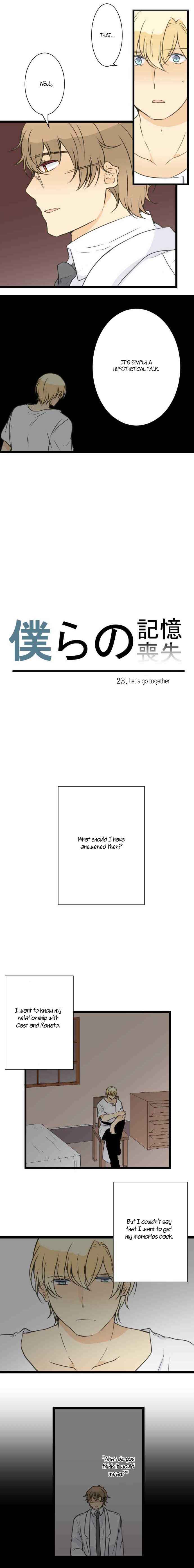 Page 3 Chapter 23 Our Amnesia