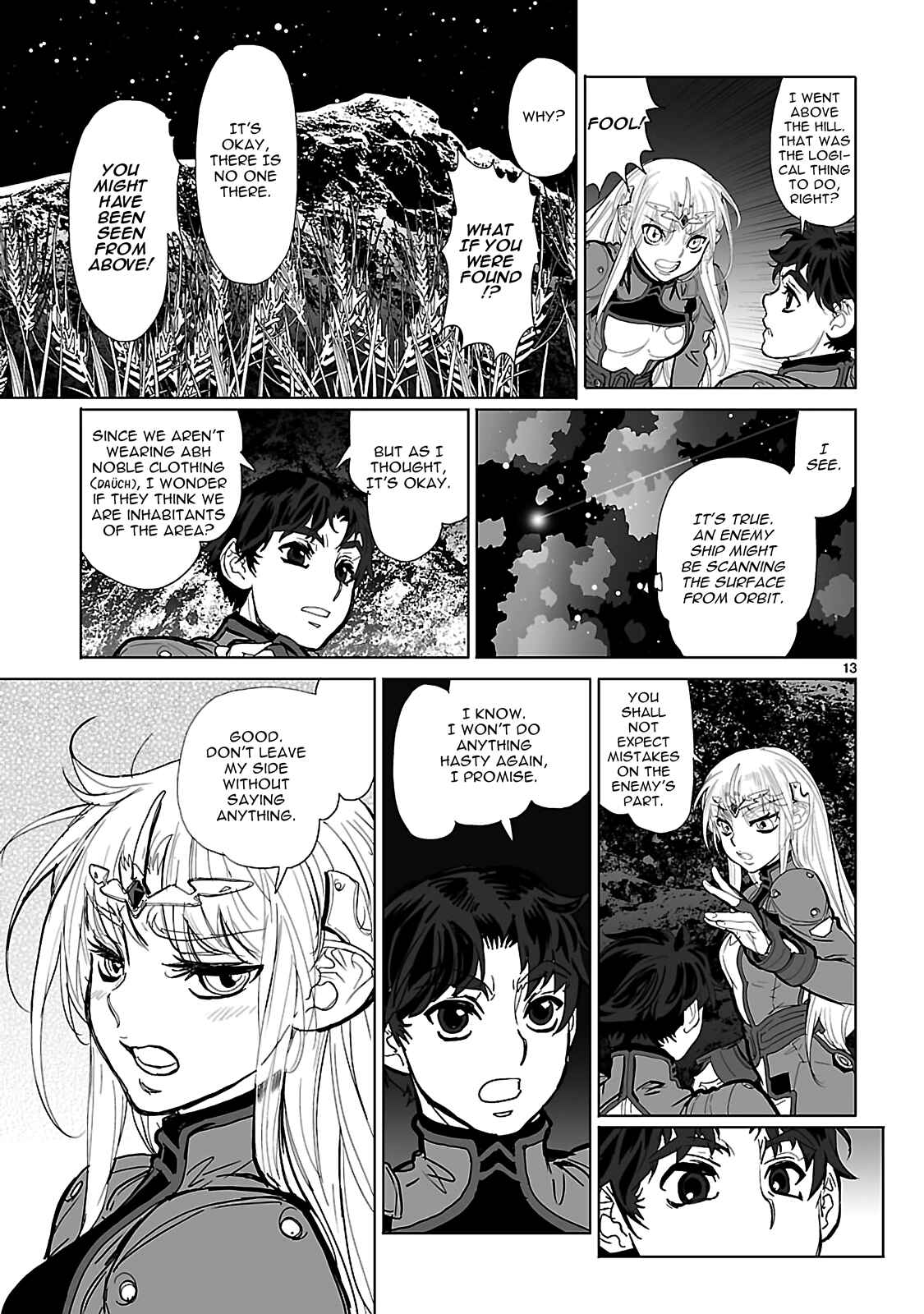 Page 13 Chapter 18 Crest of the Stars