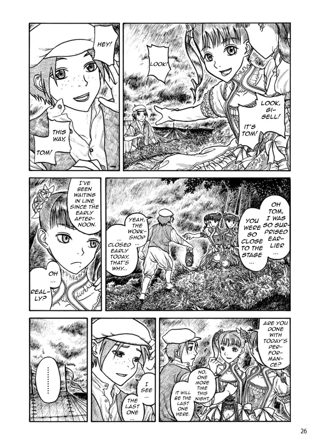 Page 4 Chapter 2 When it gets Cold, I lean my Shoulders against Yours