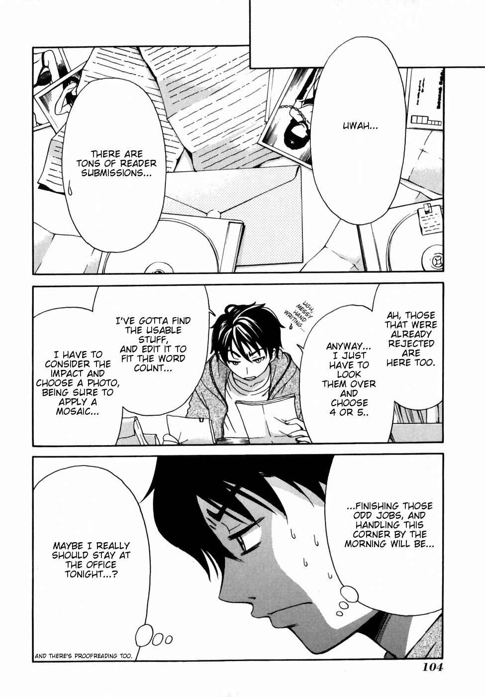 Page 12 Chapter 4 Kanojo wa Kannou Shousetsuka