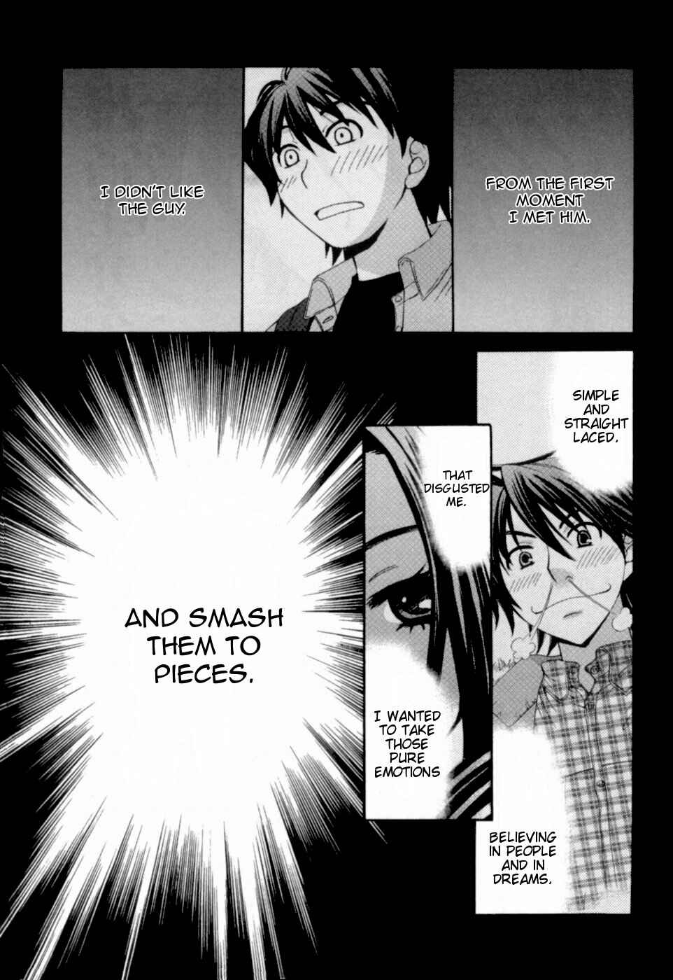 Page 1 Chapter 19 Kanojo wa Kannou Shousetsuka