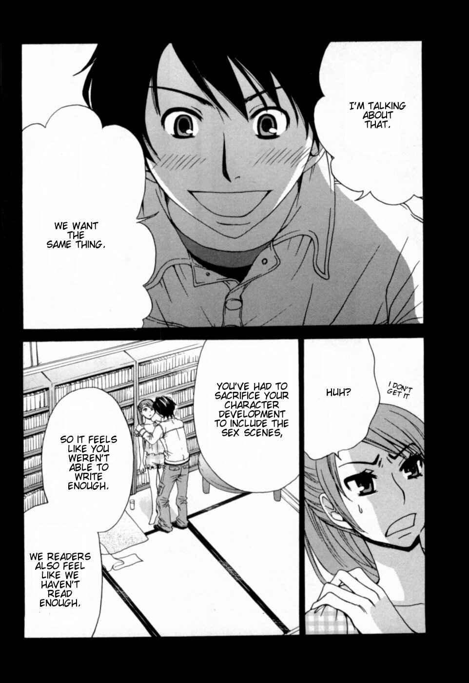 Page 14 Chapter 13 Kanojo wa Kannou Shousetsuka