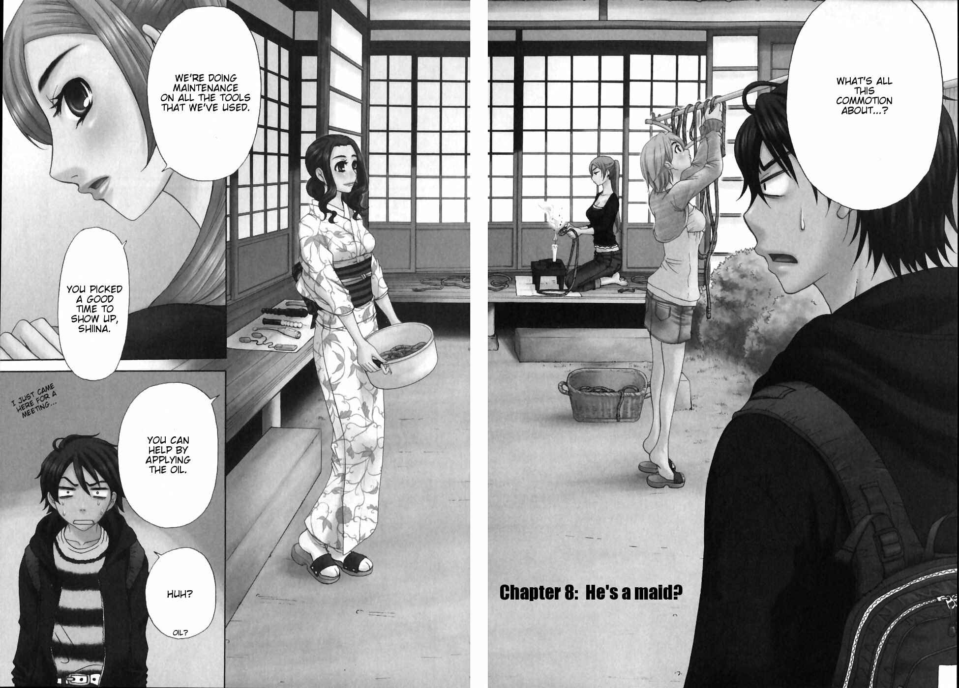 Page 2 Chapter 8 Kanojo wa Kannou Shousetsuka