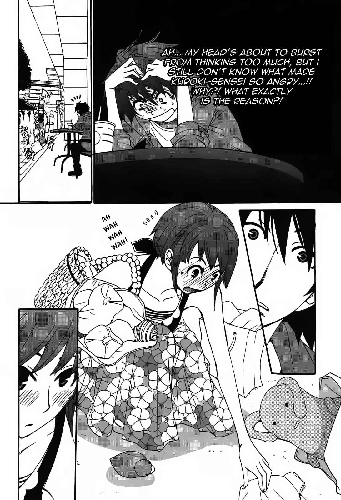Page 8 Chapter 39 Kanojo wa Kannou Shousetsuka
