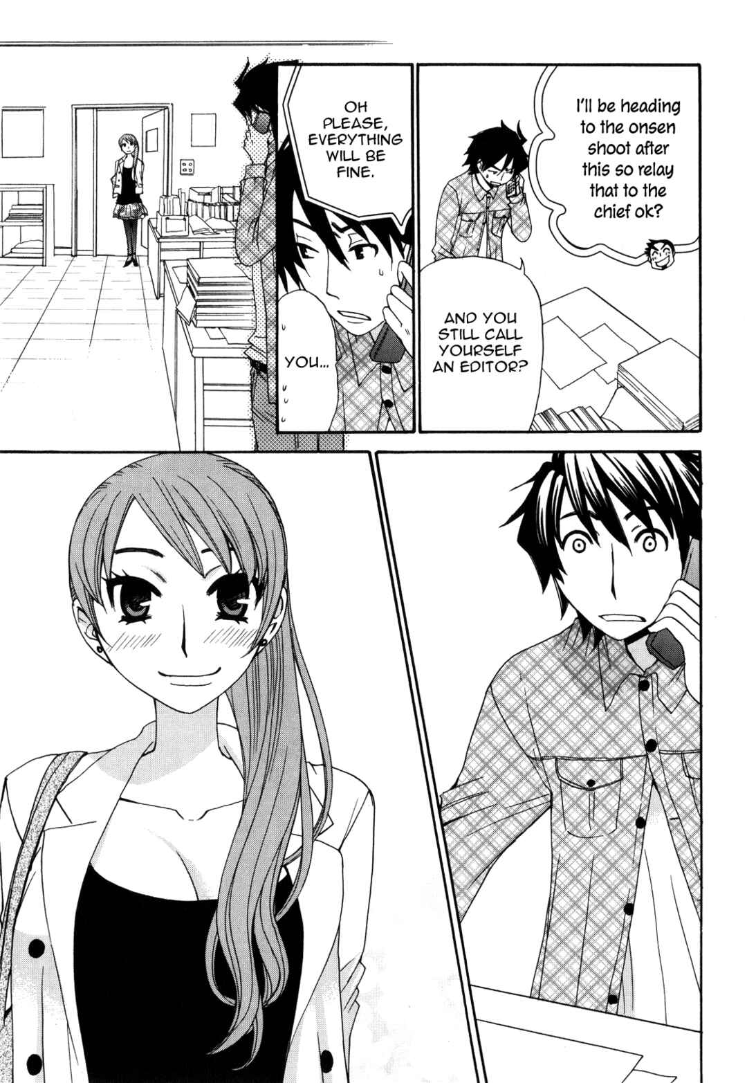 Page 16 Chapter 44 Kanojo wa Kannou Shousetsuka