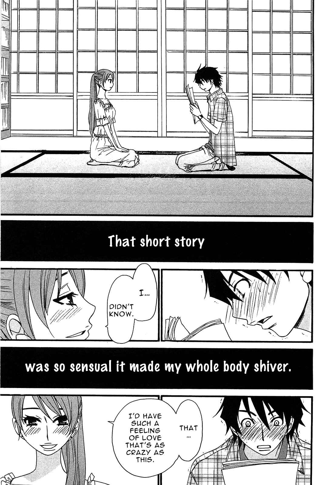 Page 16 Chapter 54 Kanojo wa Kannou Shousetsuka