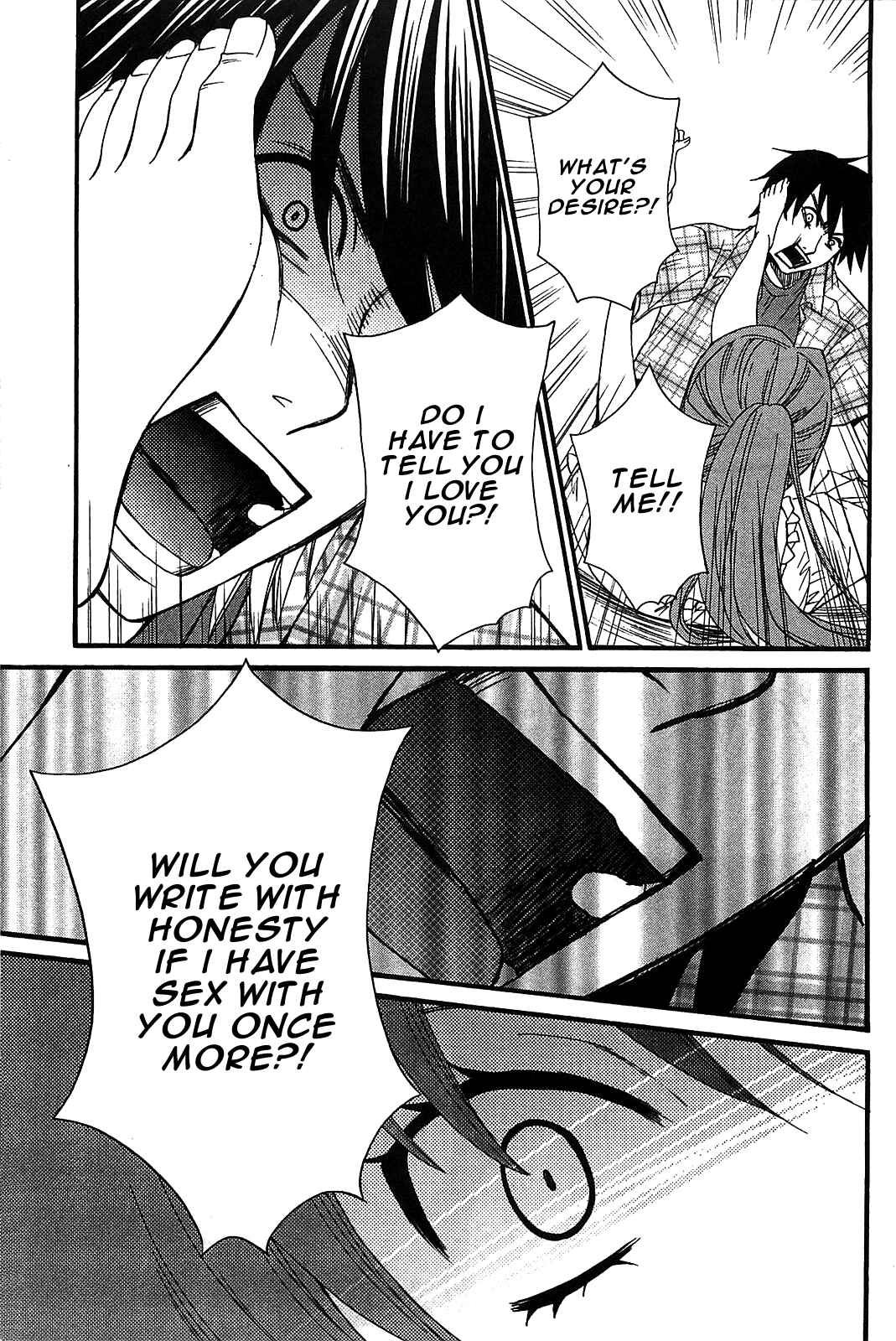 Page 8 Chapter 54 Kanojo wa Kannou Shousetsuka