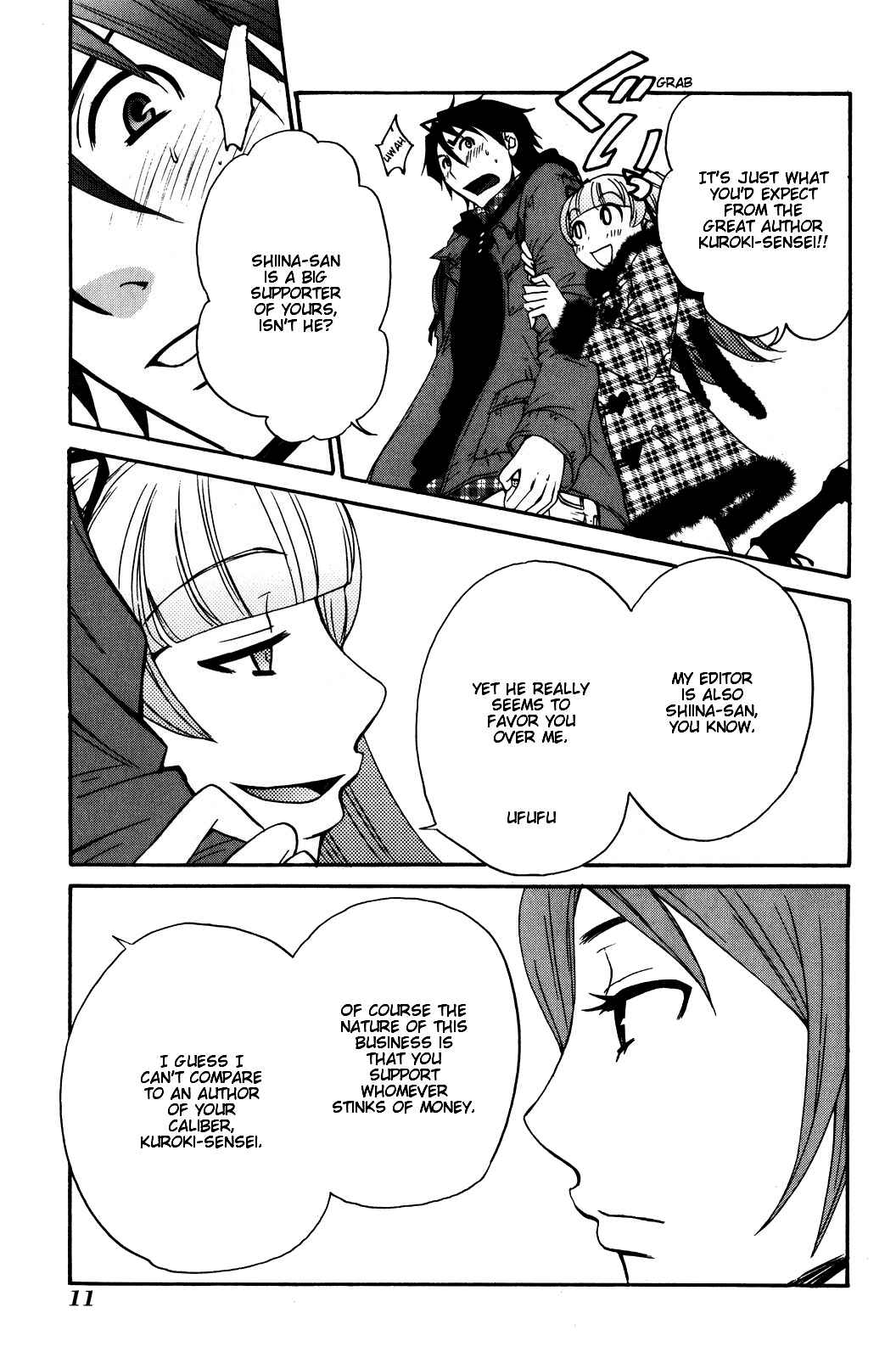 Page 14 Chapter 31 Kanojo wa Kannou Shousetsuka