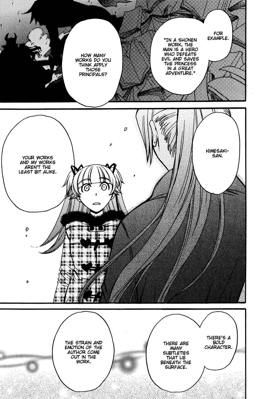 Page 19 Chapter 31 Kanojo wa Kannou Shousetsuka