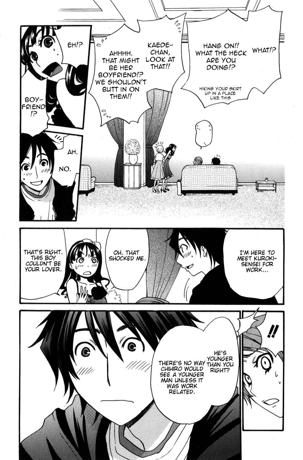 Page 3 Chapter 35 Kanojo wa Kannou Shousetsuka