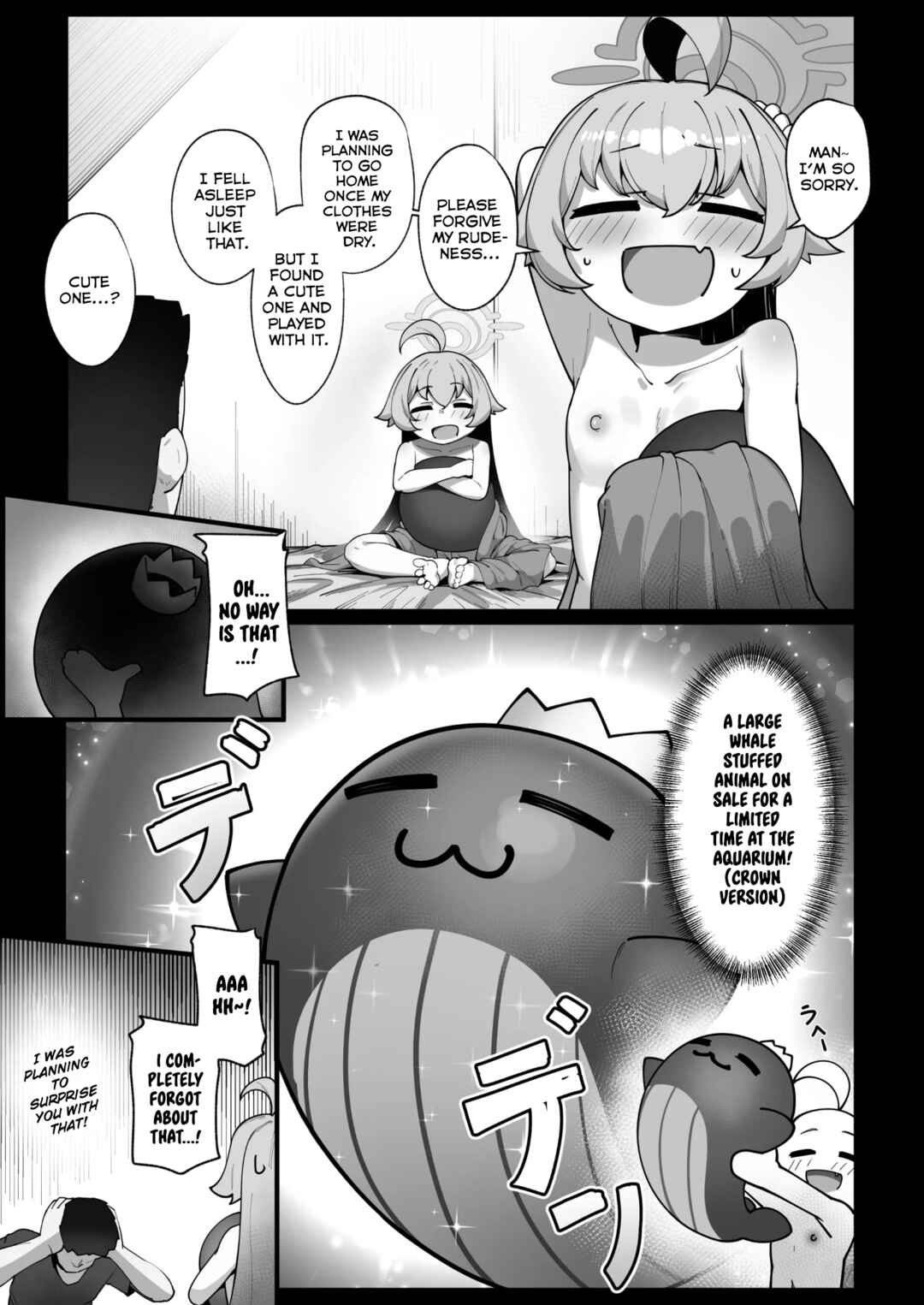 Page 12 Chapter Unknown_611c Blue Archive - Kujira wa Chiisana Shiawase o Yumemiru (Doujinshi)